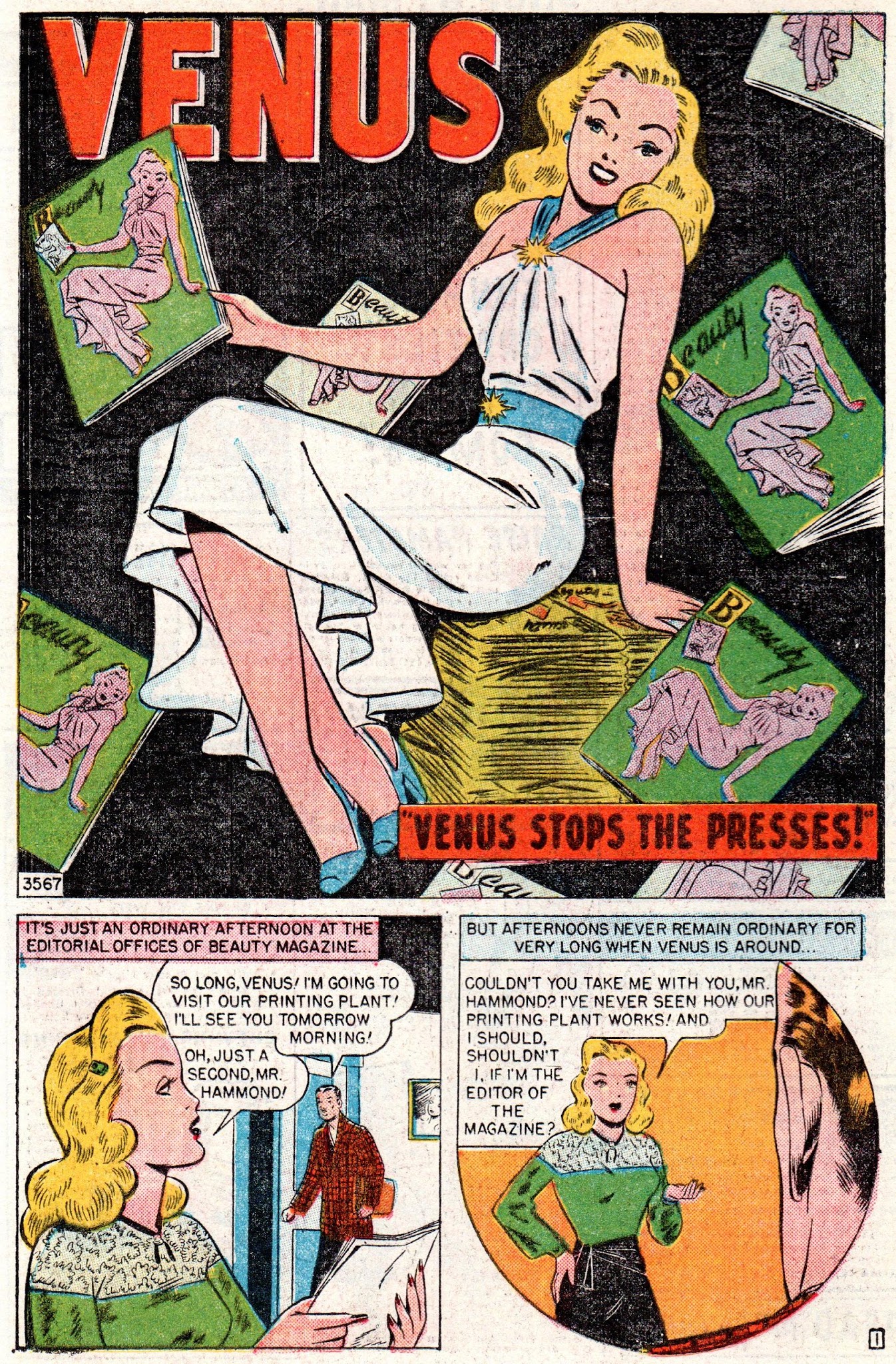 Read online Venus (1948) comic -  Issue #2 - 12
