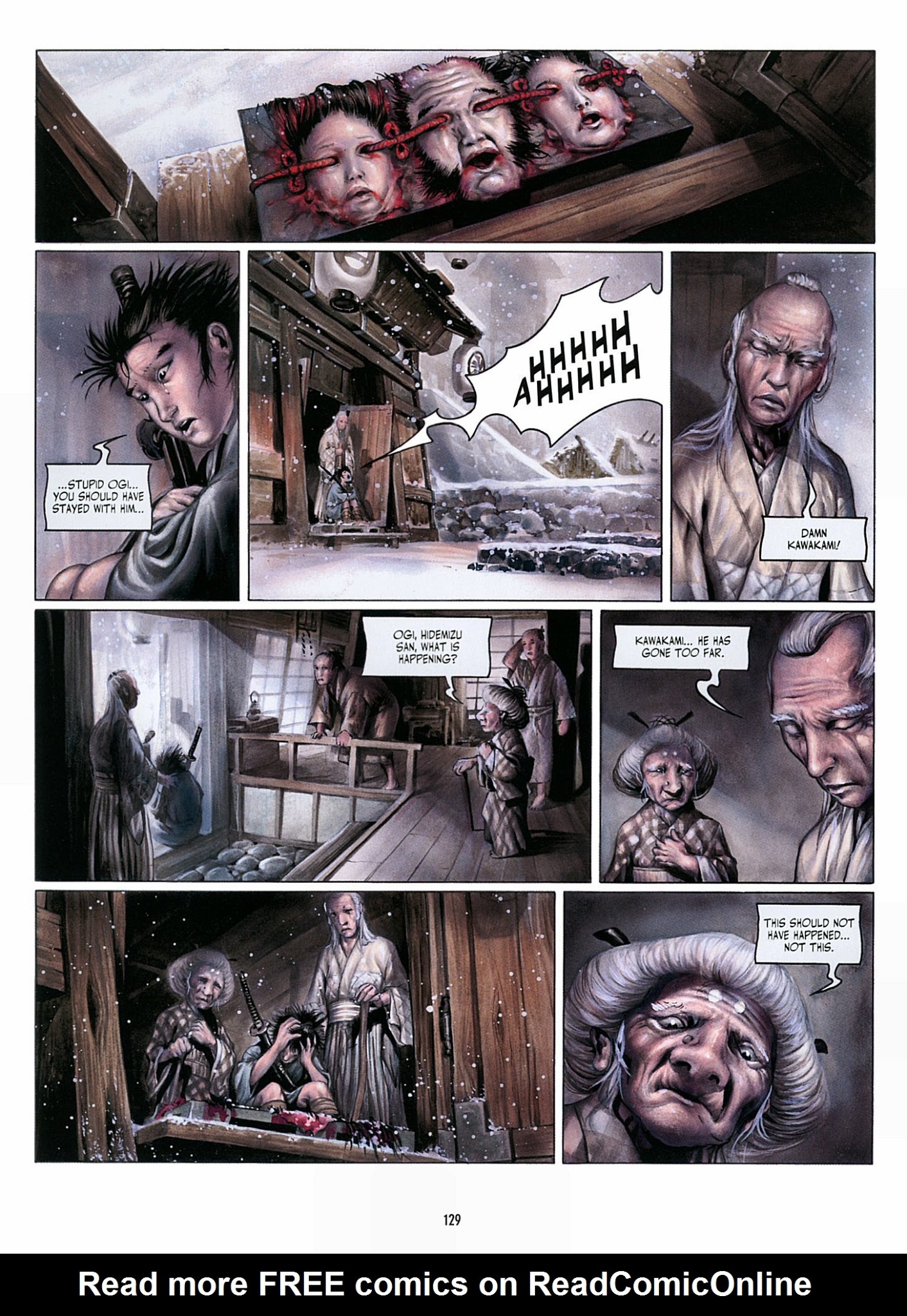 Read online Legend of the Scarlet Blades comic -  Issue # TPB - 130