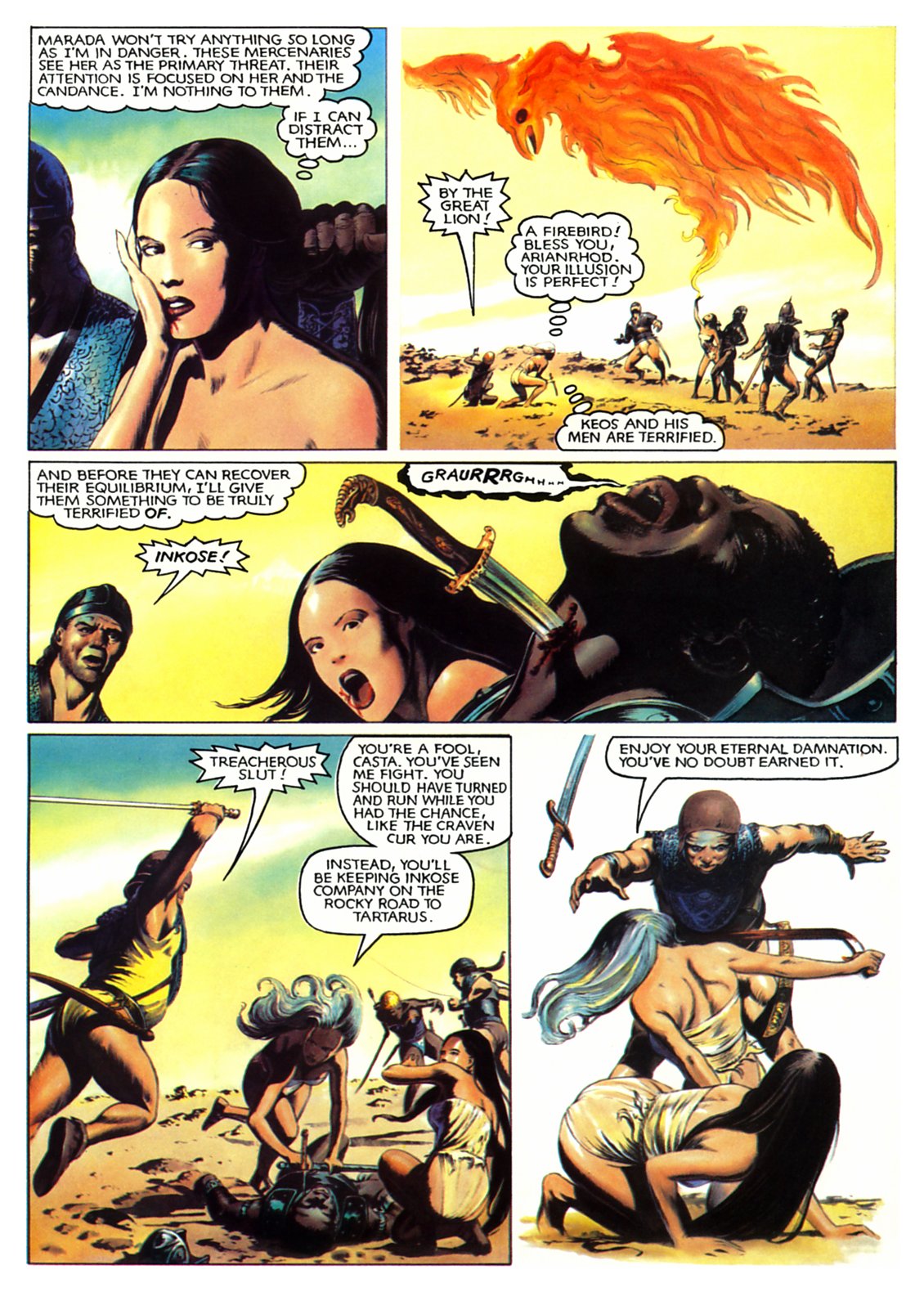 Read online Marvel Graphic Novel comic -  Issue #21 - Marada the She-Wolf - 59