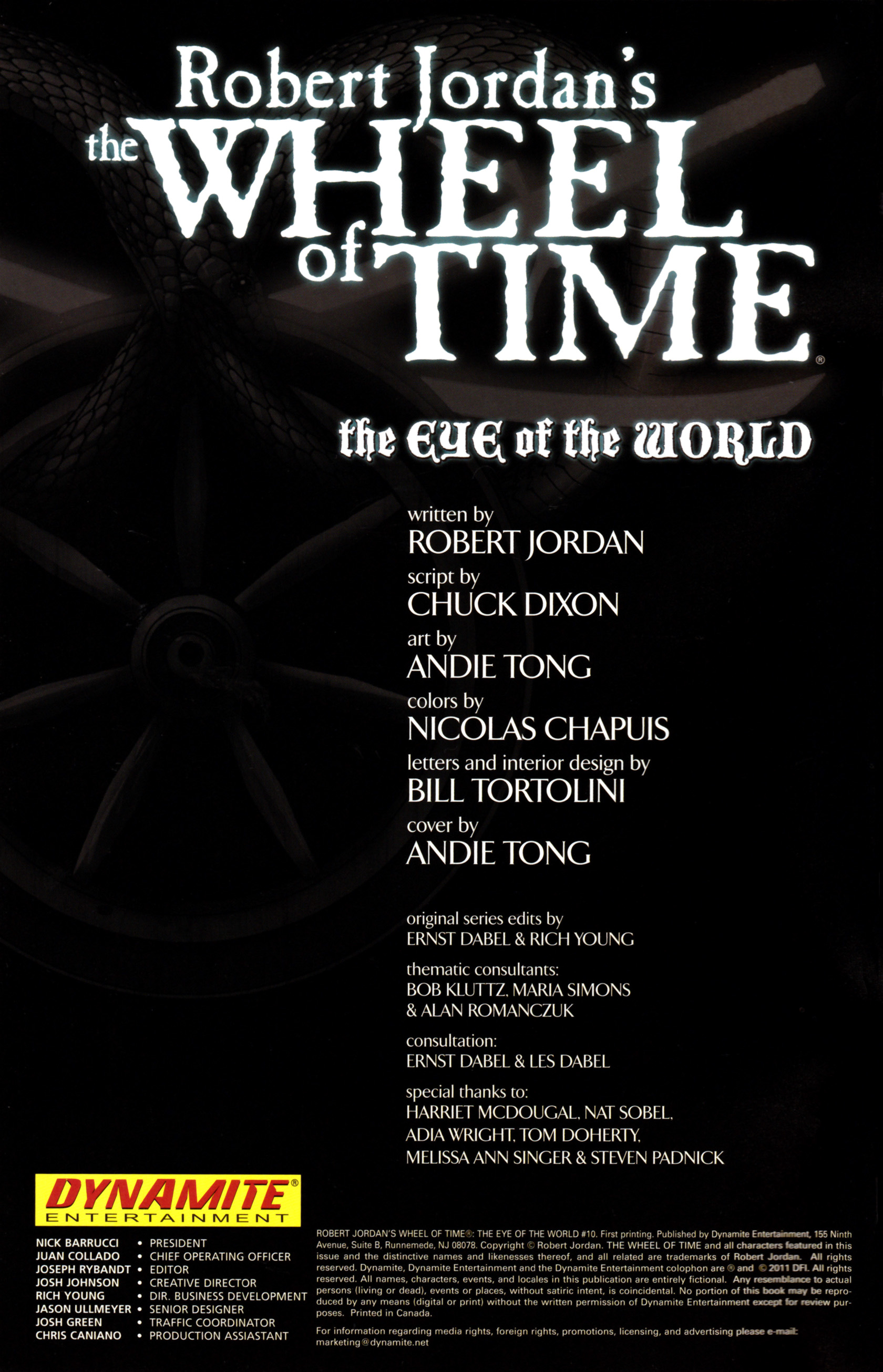 Read online Robert Jordan's Wheel of Time: The Eye of the World comic -  Issue #10 - 2