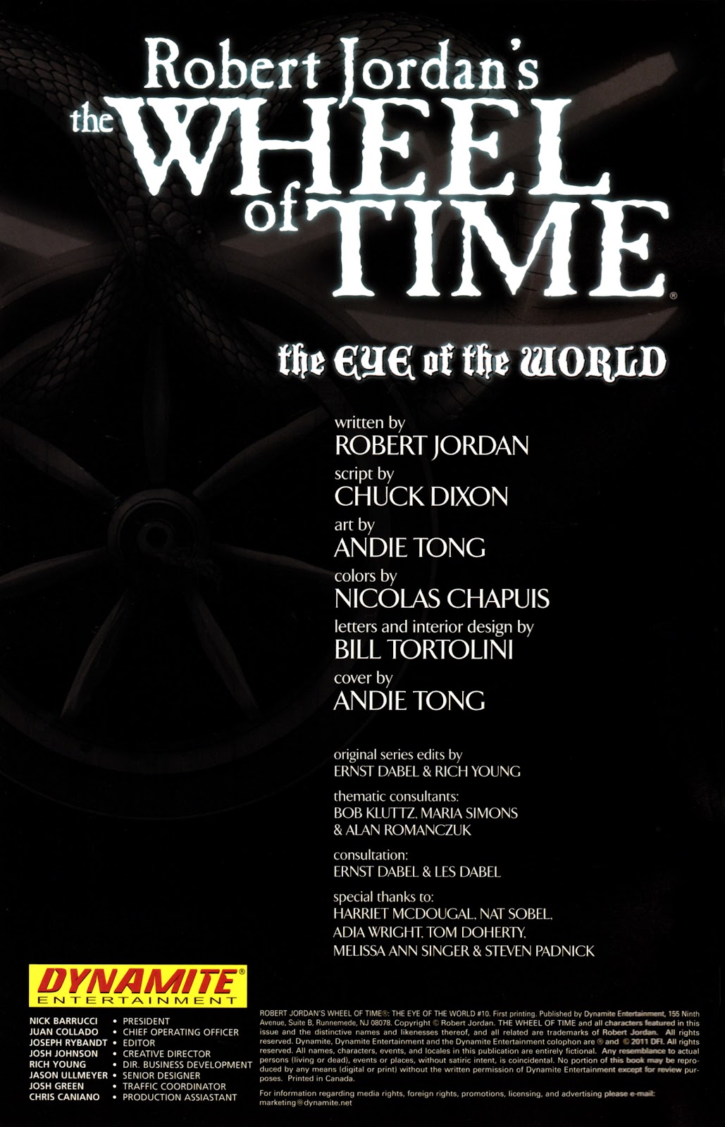 Robert Jordan's Wheel of Time: The Eye of the World issue 10 - Page 2
