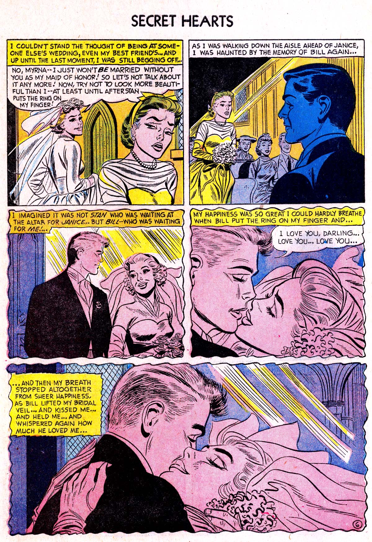 Read online Secret Hearts comic -  Issue #38 - 32