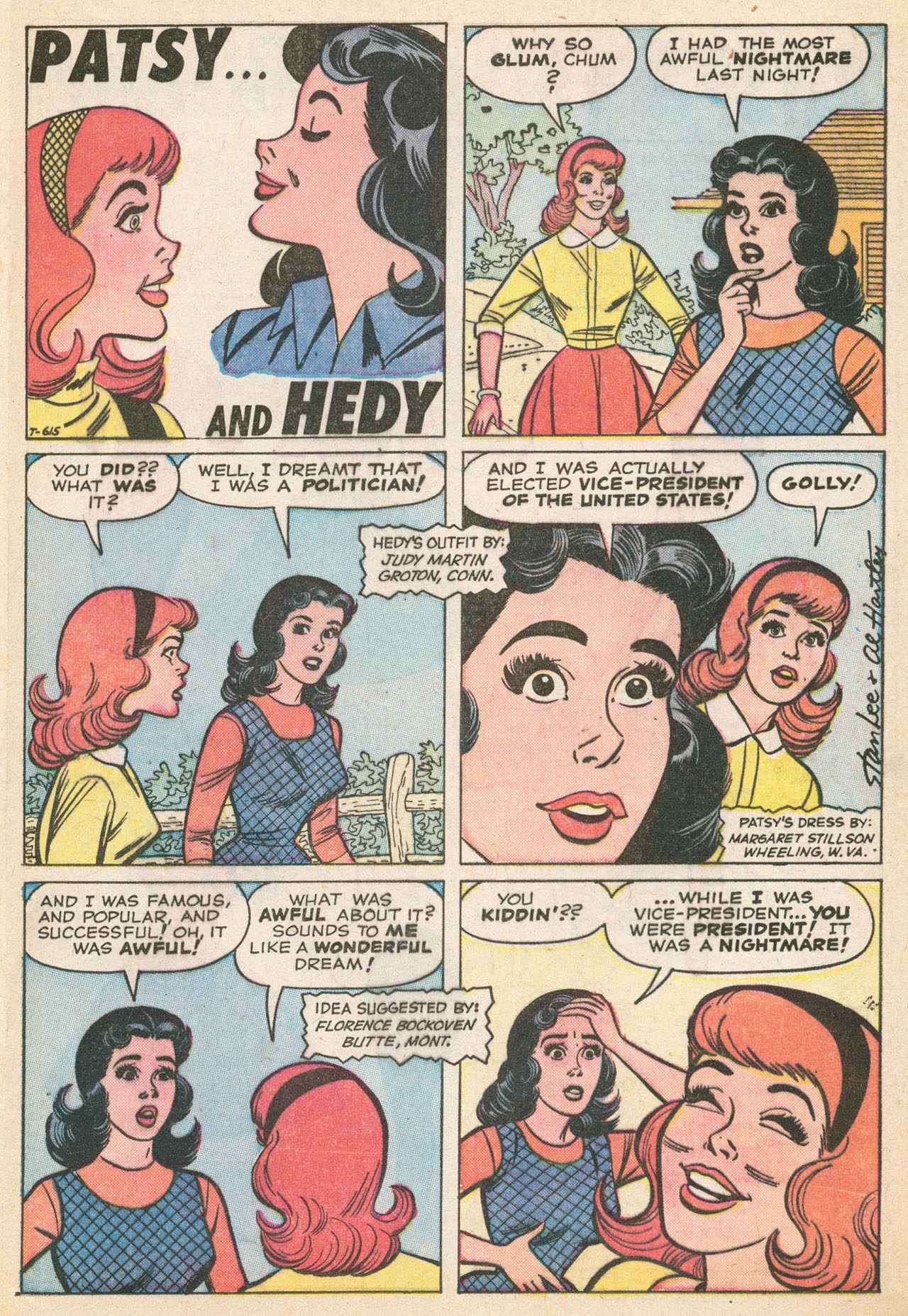 Read online Patsy and Hedy comic -  Issue #69 - 17