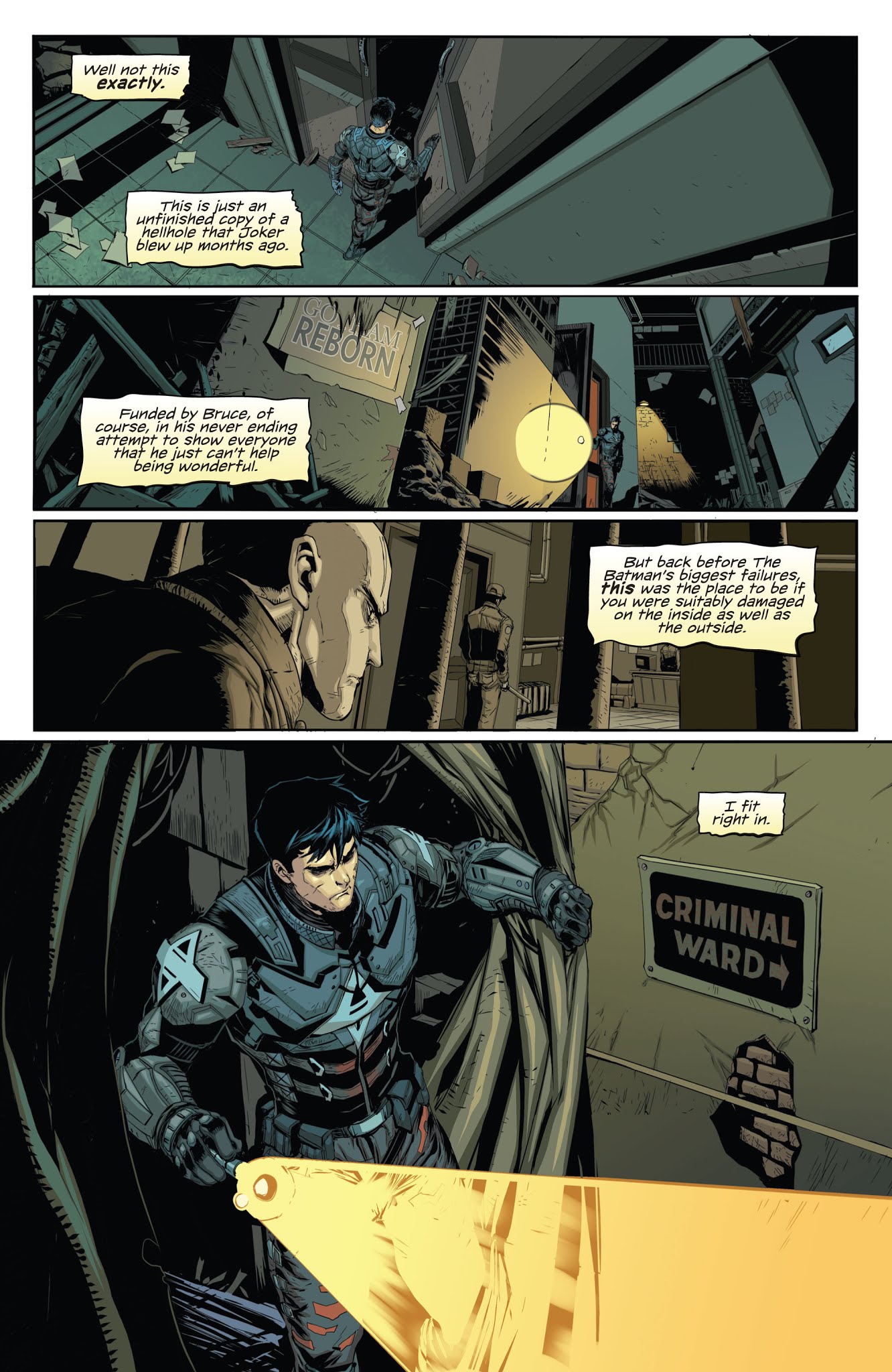 Read online Batman: Arkham Knight: Genesis comic -  Issue # TPB - 52