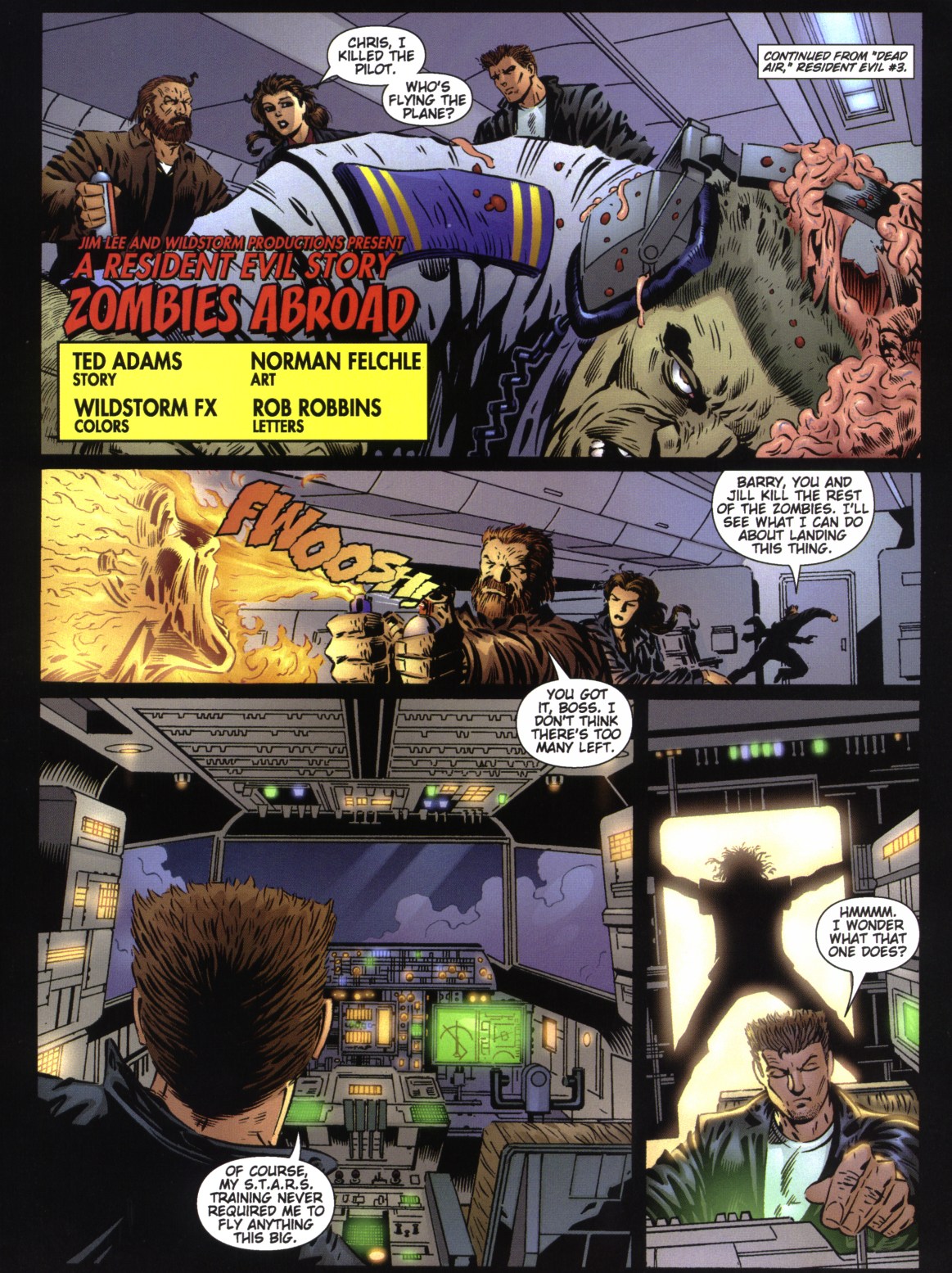 Read online Resident Evil (1998) comic -  Issue #4 - 35
