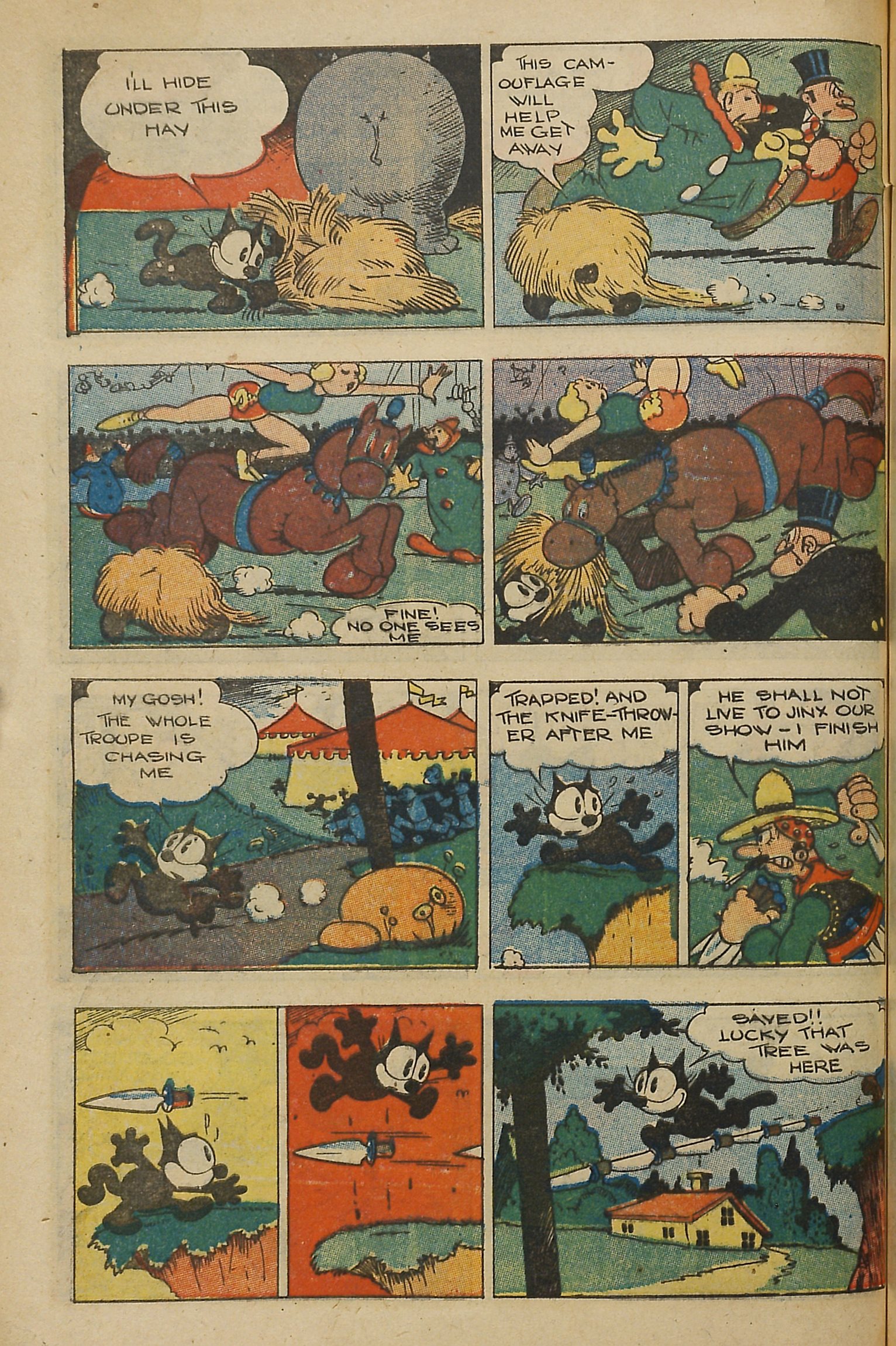 Read online Felix the Cat (1951) comic -  Issue #37 - 57
