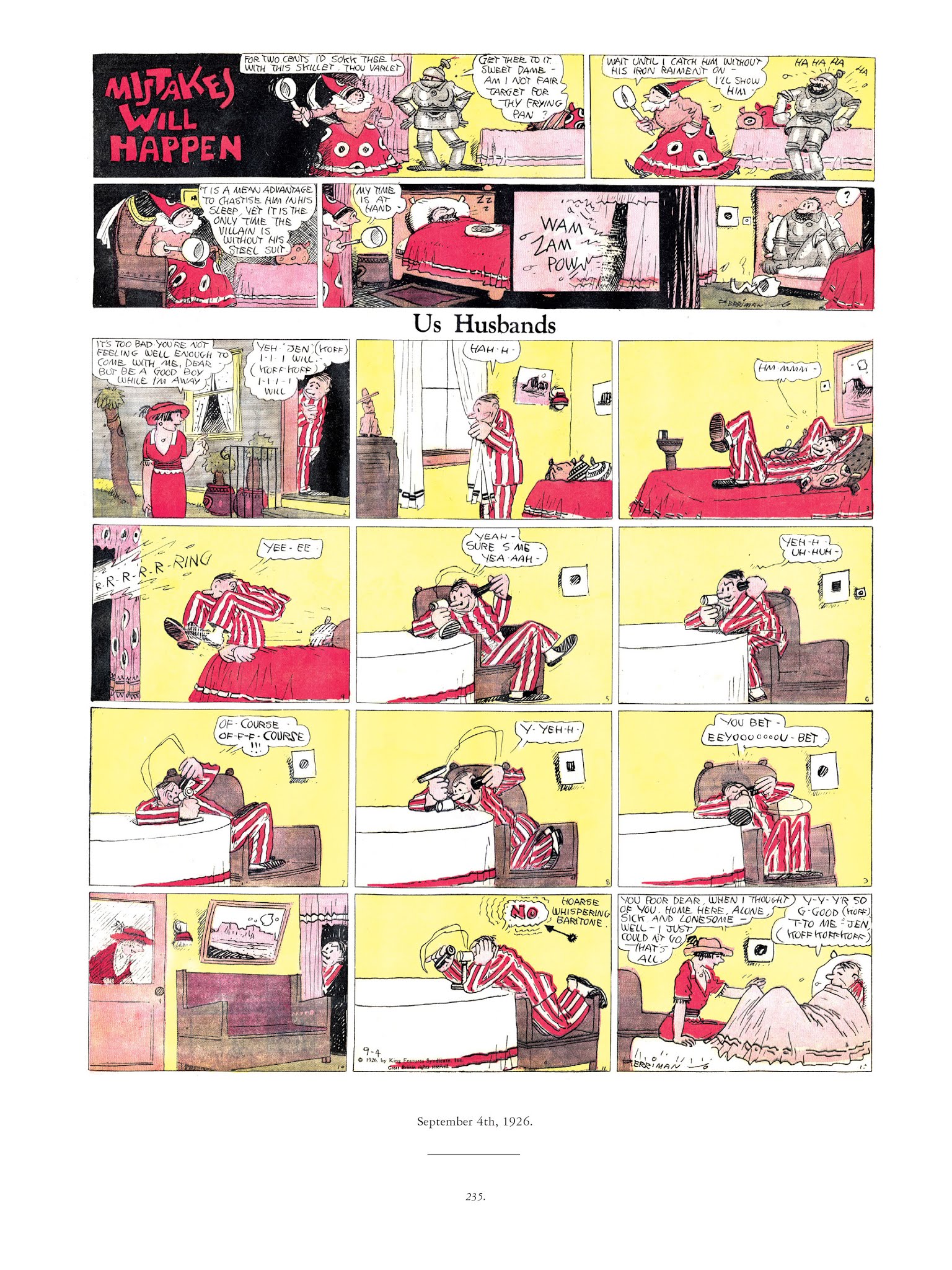 Read online Krazy & Ignatz comic -  Issue # TPB 3 - 235