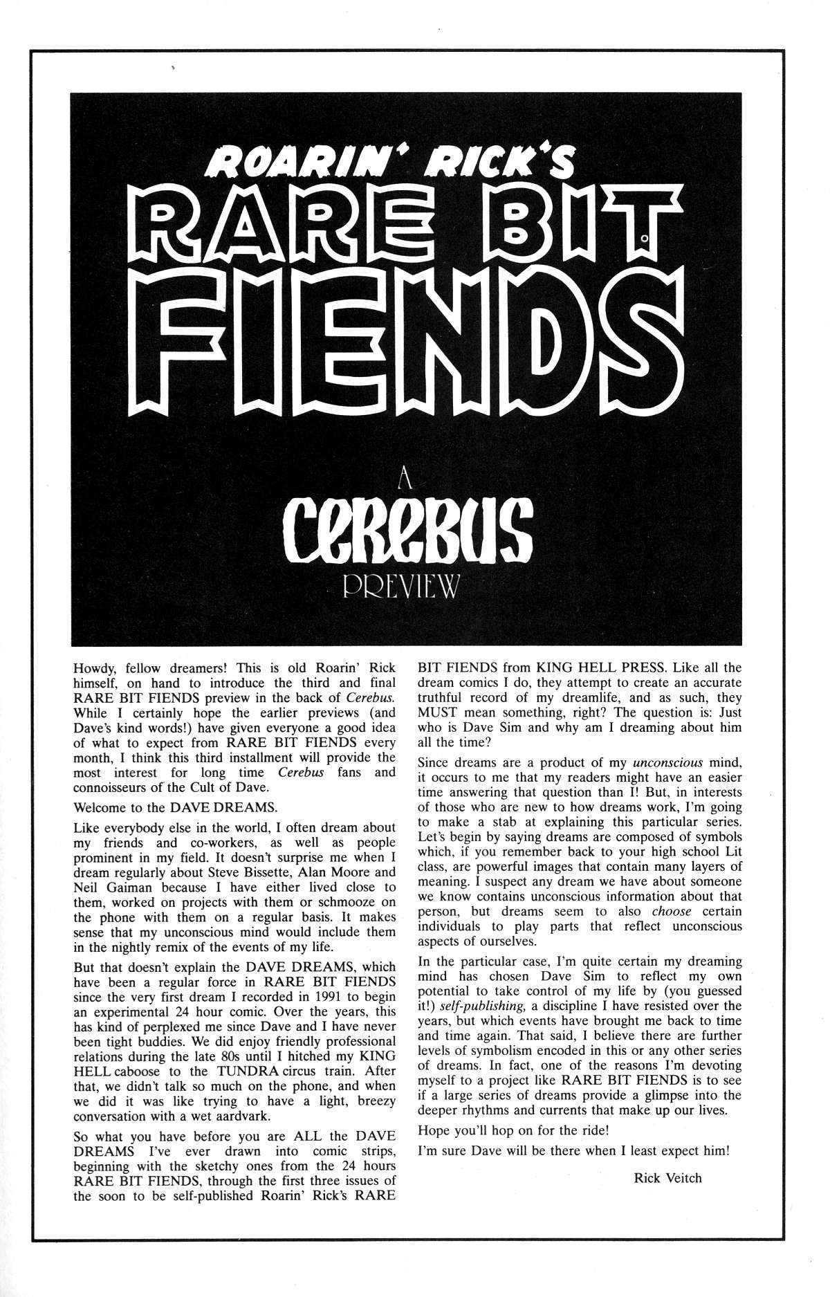 Cerebus Issue #182 #181 - English 28