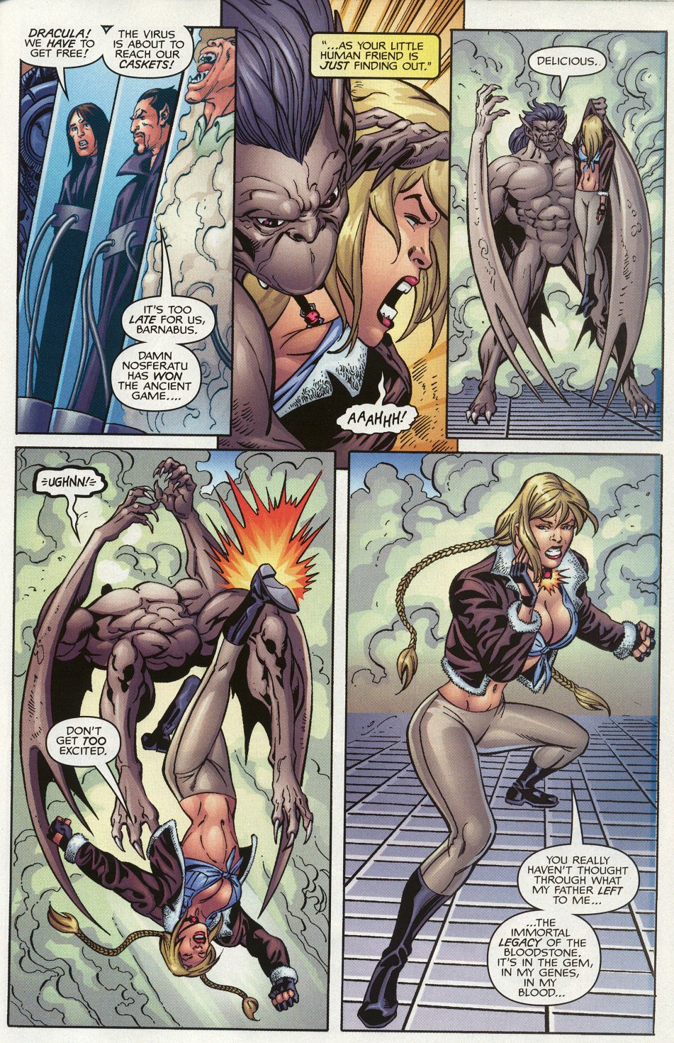 Read online Bloodstone comic -  Issue #4 - 14