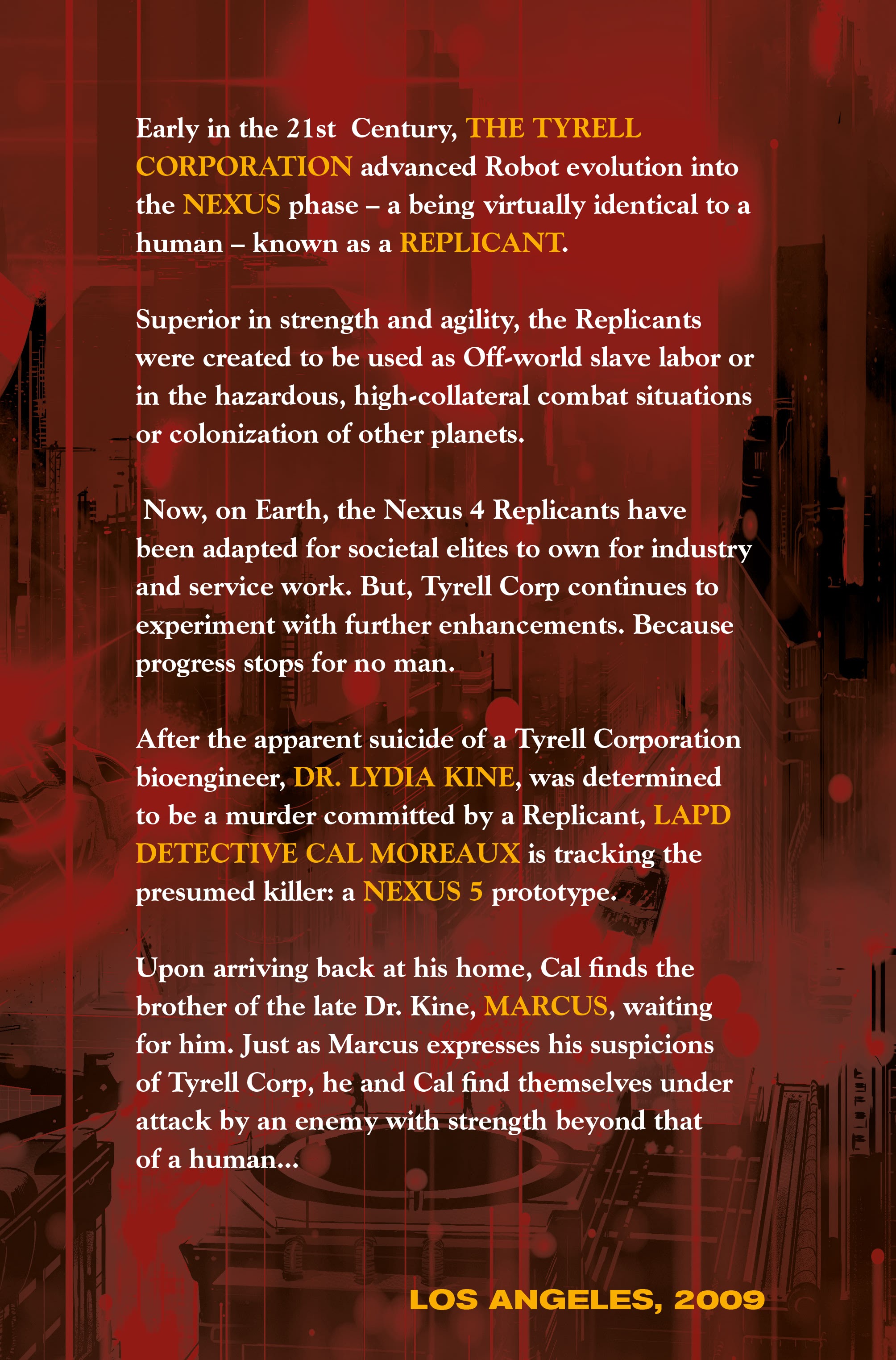 Read online Blade Runner Origins comic -  Issue #2 - 6