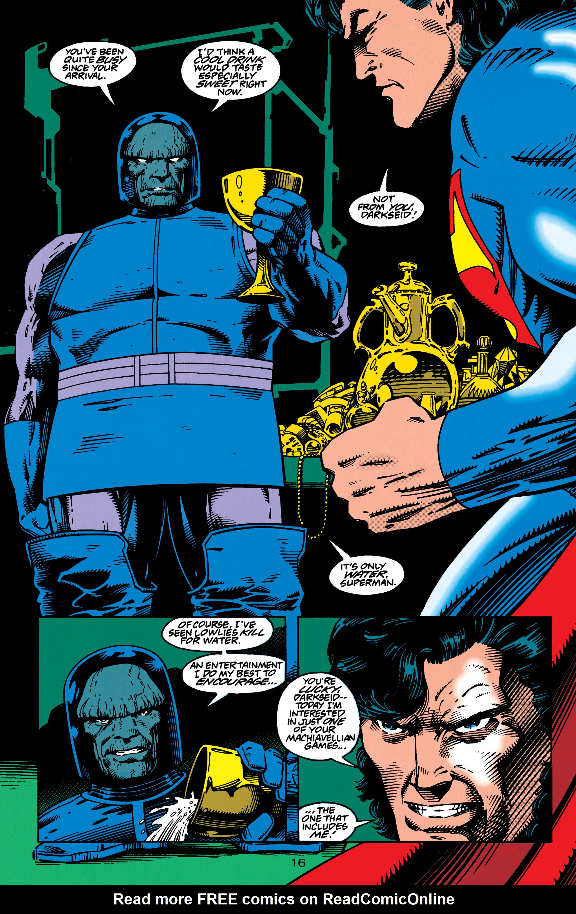 Read online Adventures of Superman (1987) comic -  Issue #518 - 16