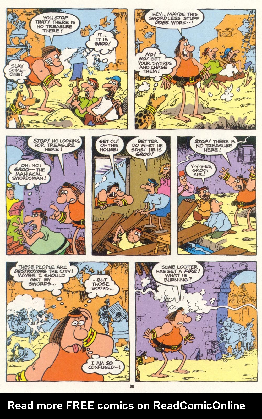 Read online Sergio Aragonés Groo the Wanderer comic -  Issue #100 - 39