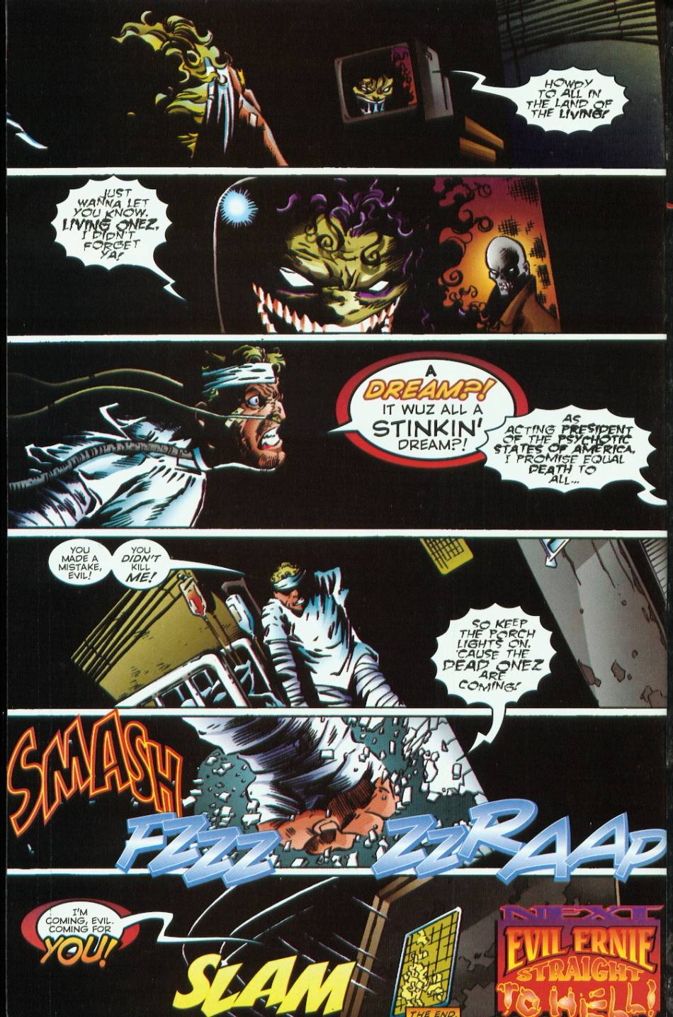 Read online Evil Ernie vs. the Superheroes comic -  Issue #1 - 30