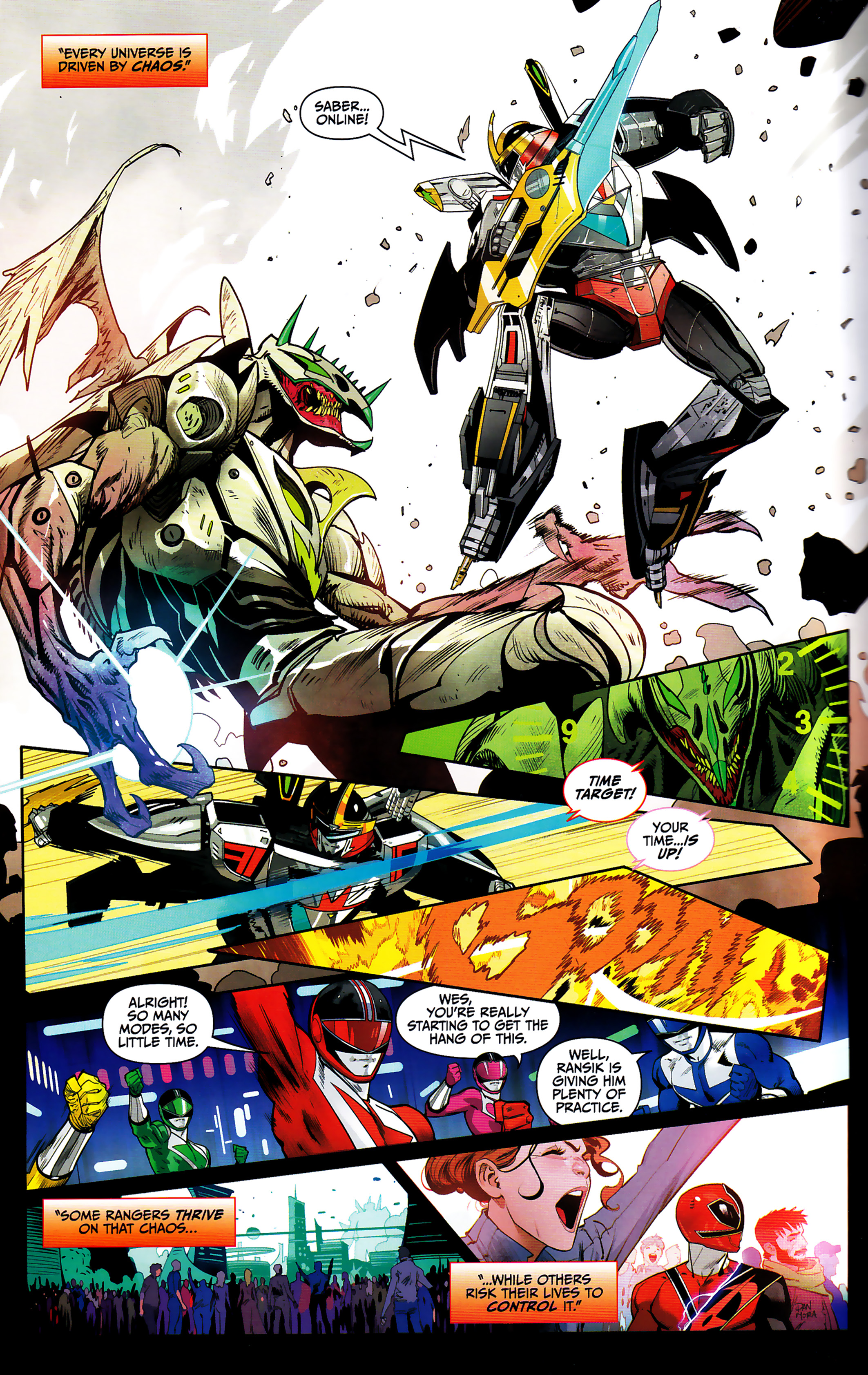 Read online Mighty Morphin Power Rangers: Necessary Evil II Deluxe Hardcover comic -  Issue # Full - 9