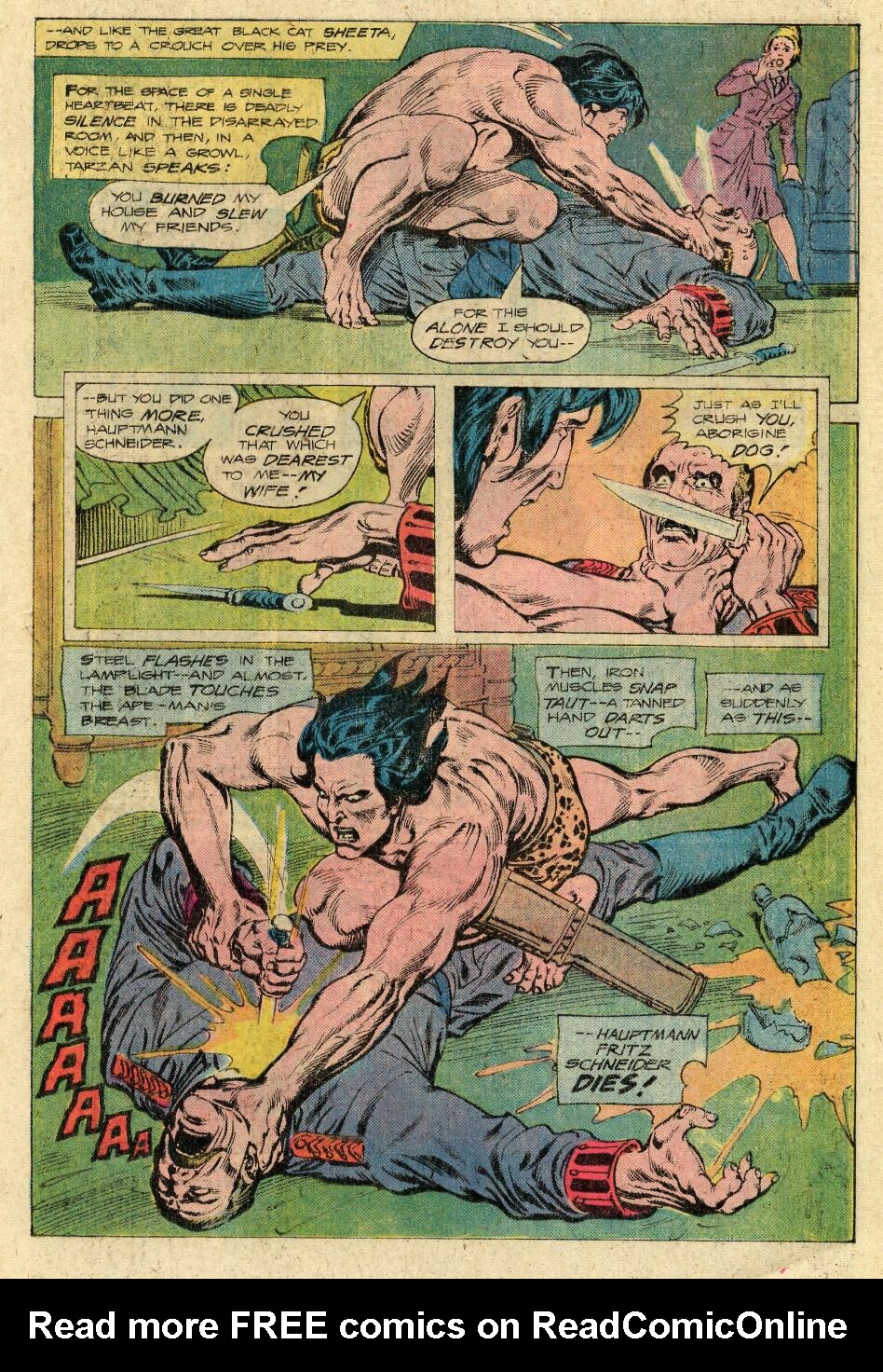 Read online Tarzan (1972) comic -  Issue #253 - 5