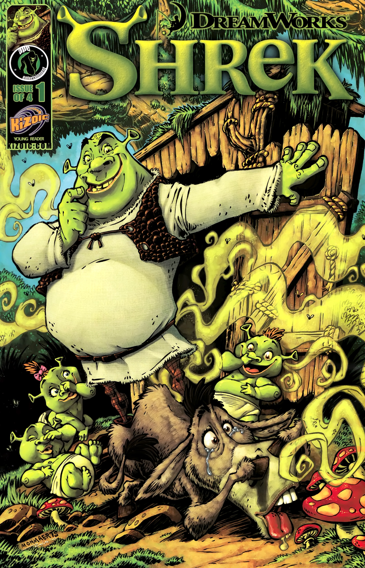 Read online Shrek (2010) comic -  Issue #1 - 1