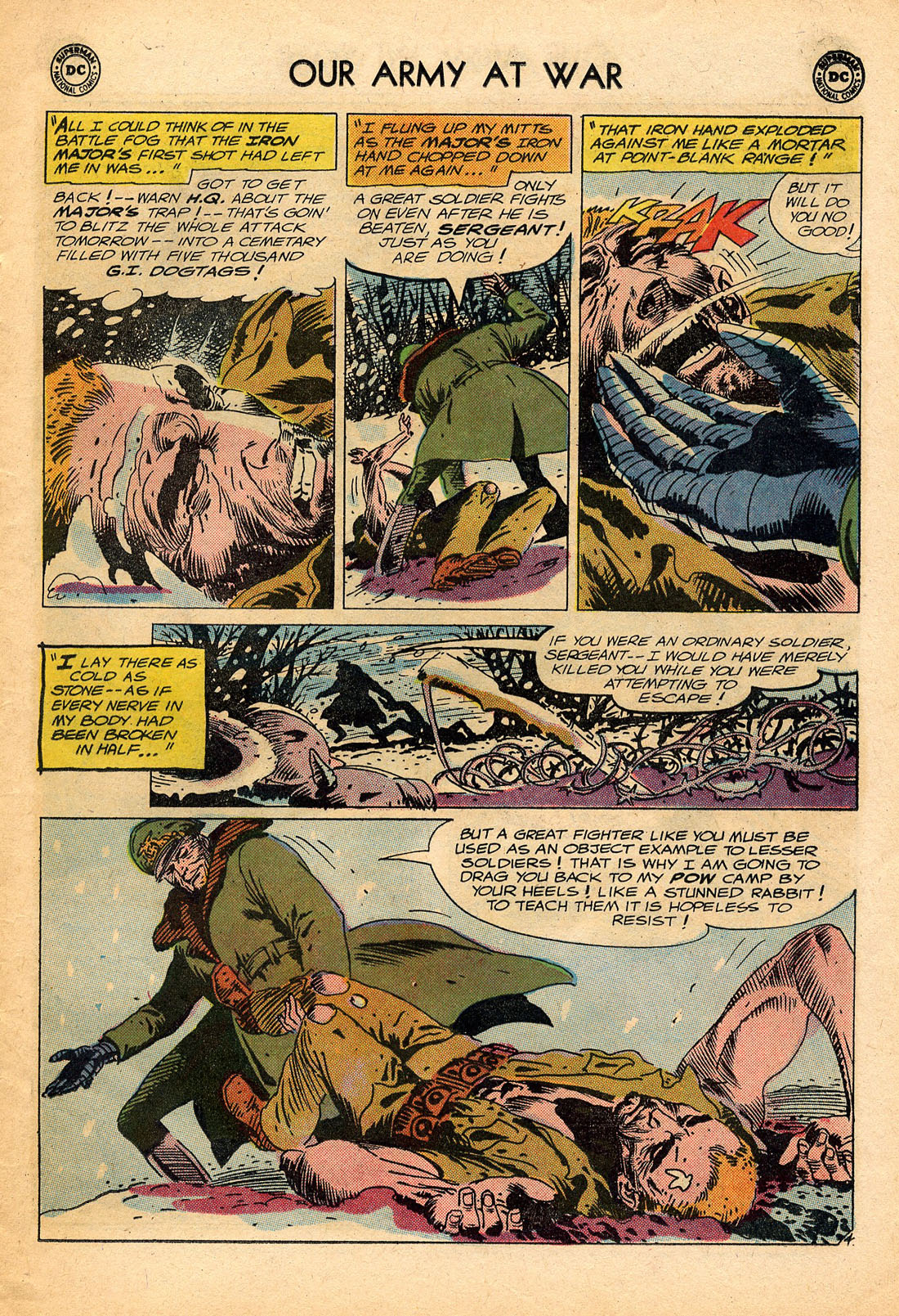 Read online Our Army at War (1952) comic -  Issue #158 - 7