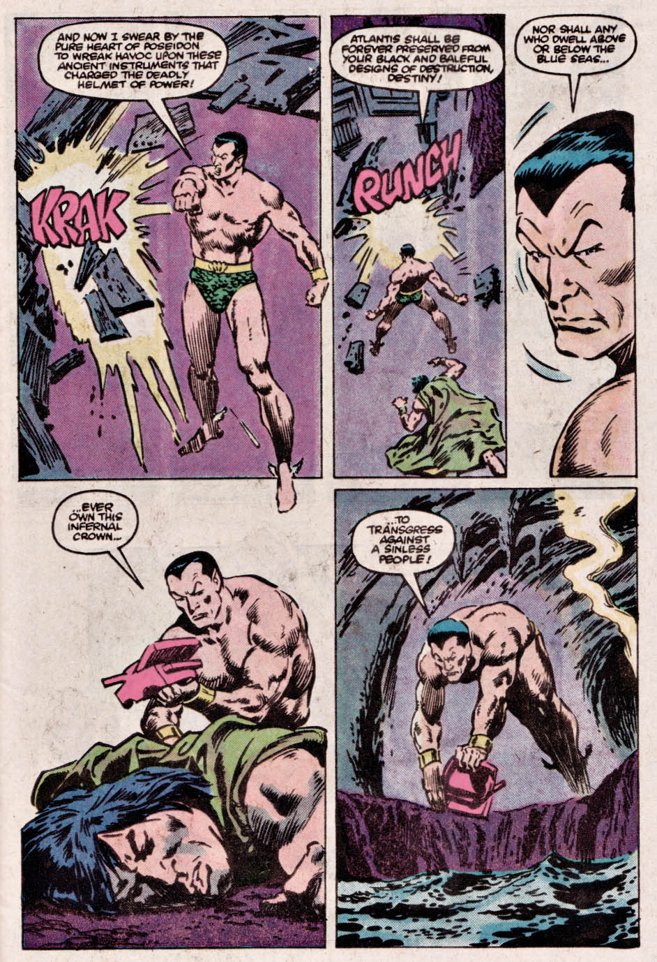 What If? (1977) issue 41 - The Sub-mariner had saved Atlantis from its destiny - Page 6
