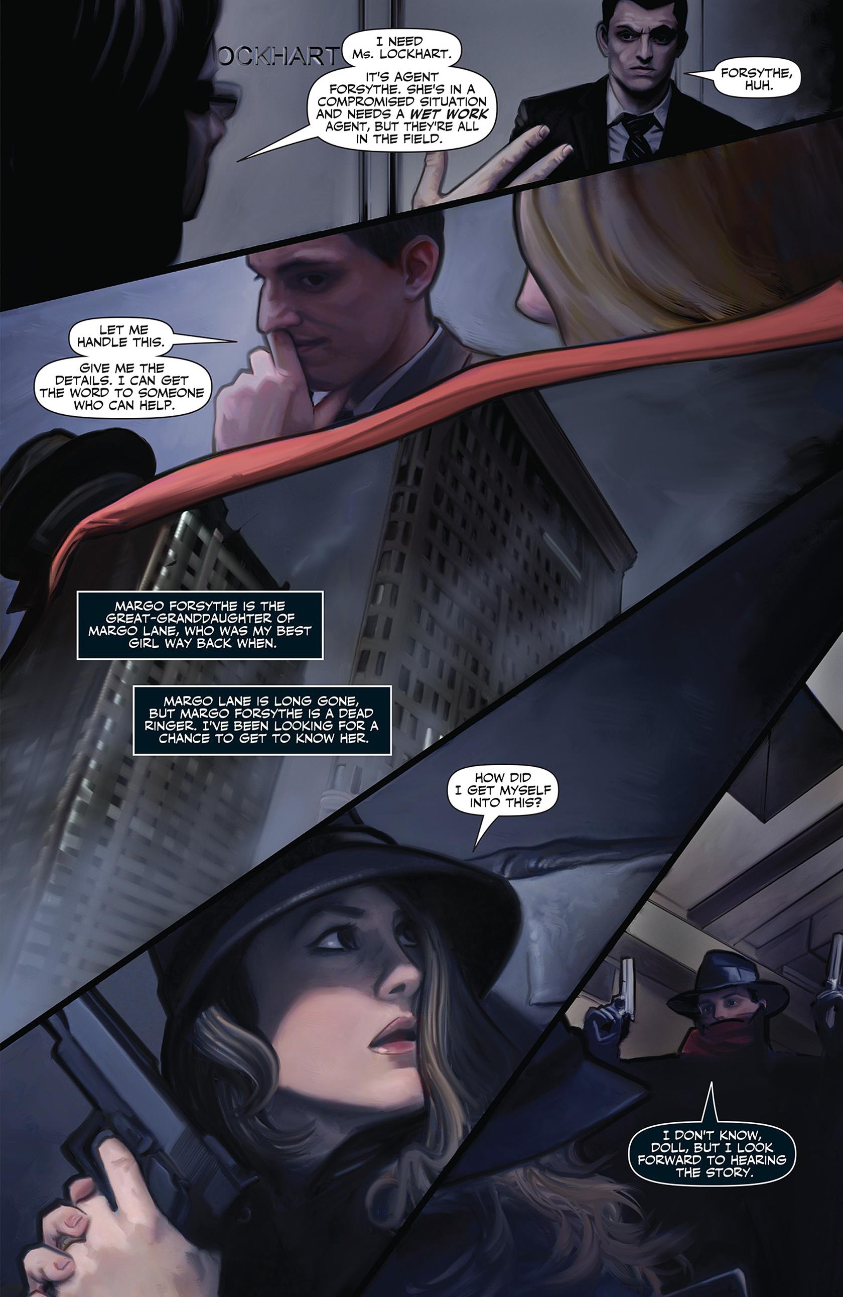 Read online The Shadow Now comic -  Issue #1 - 17