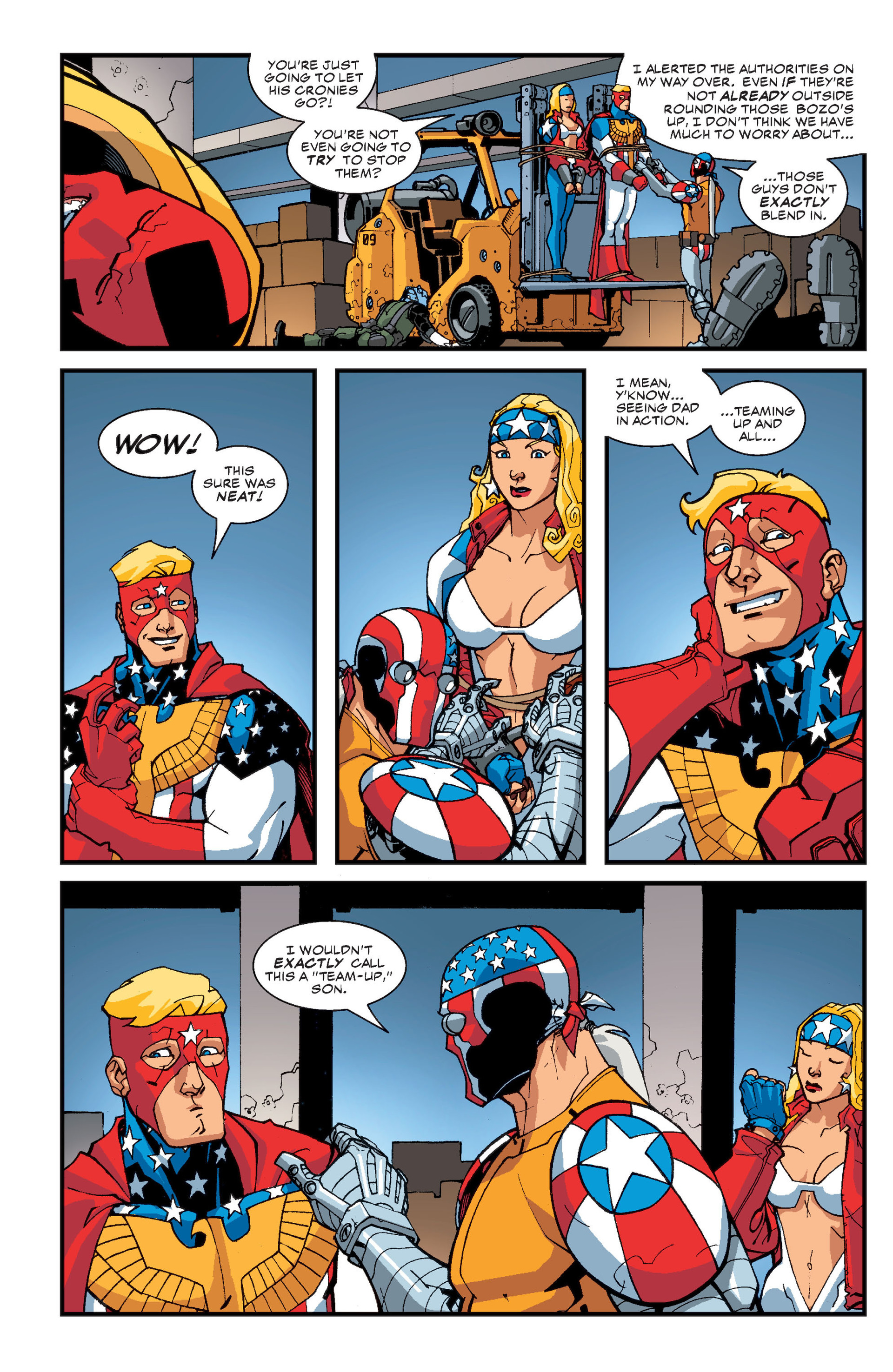 Read online Superpatriot: America's Fighting Force comic -  Issue # TPB - 10