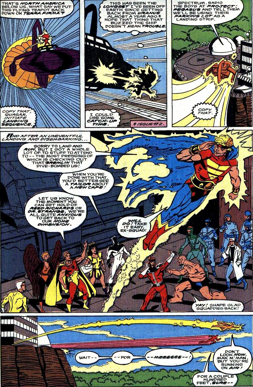 Read online Quasar comic -  Issue #17 - 4