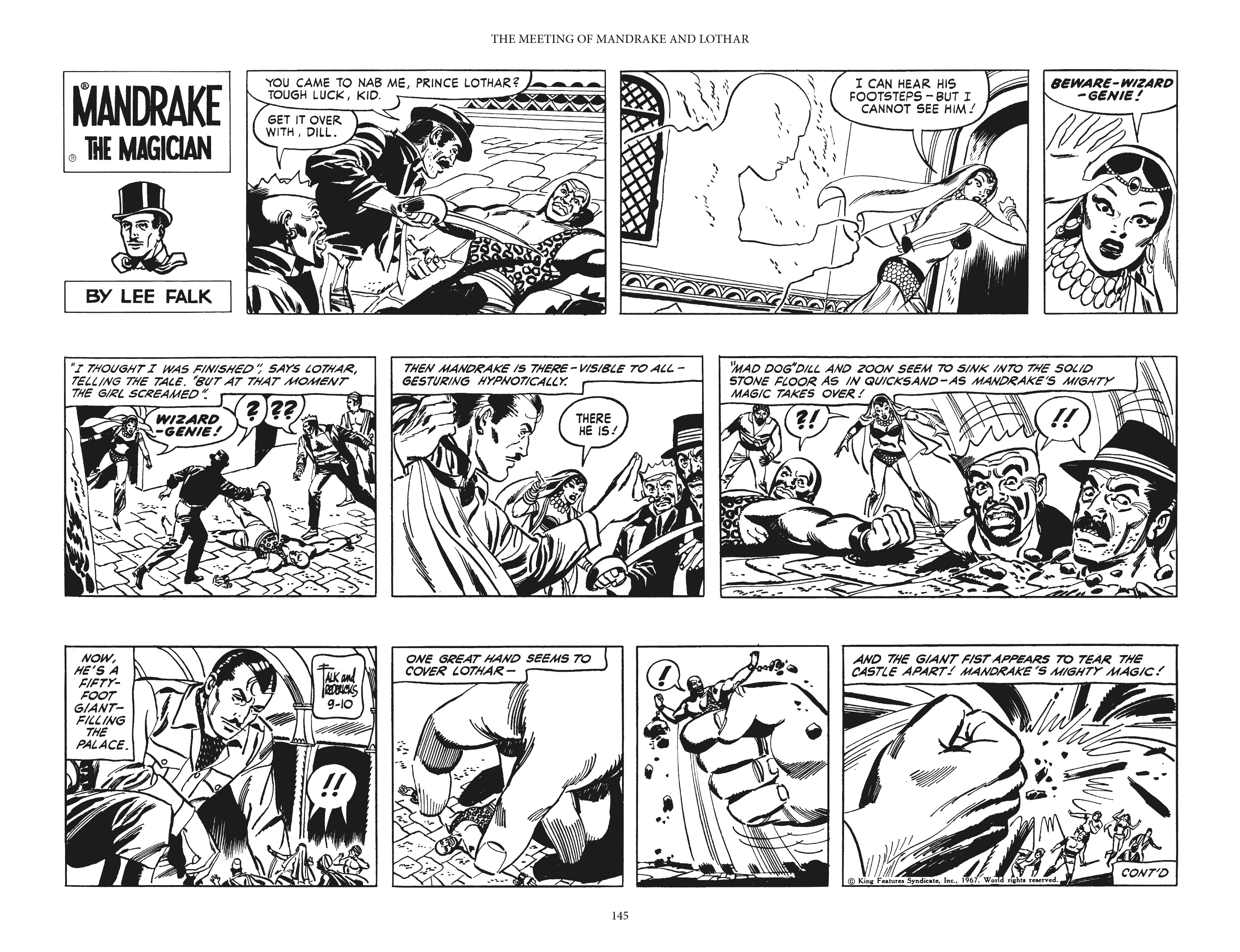 Read online Mandrake the Magician: The Fred Fredricks Sundays comic -  Issue # TPB (Part 2) - 46