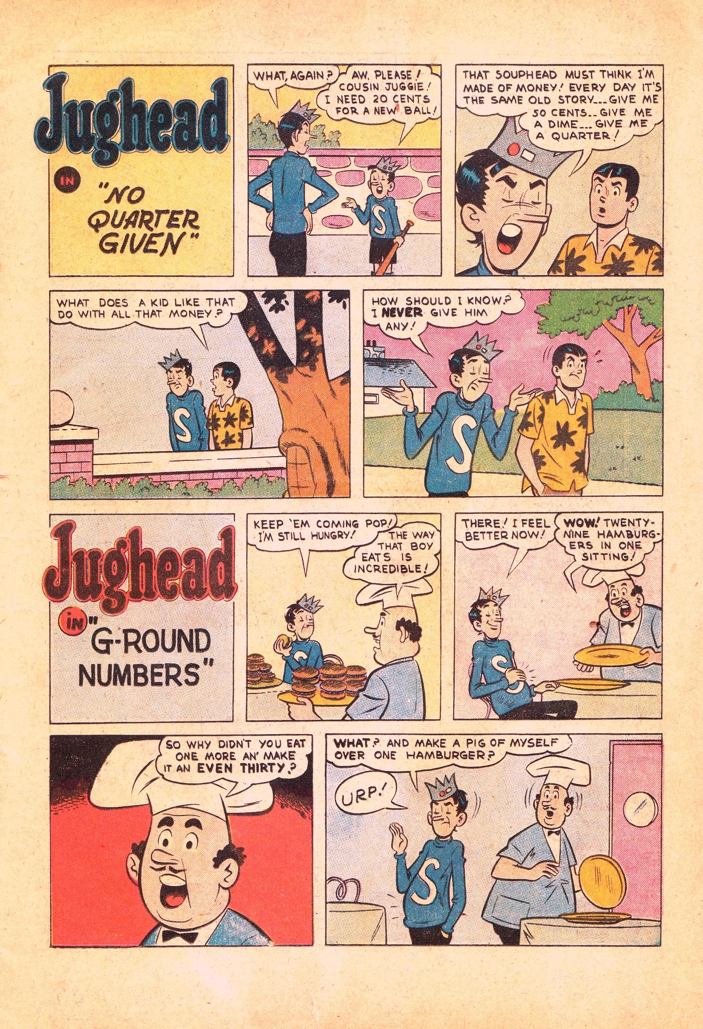 Read online Archie's Pal Jughead comic -  Issue #43 - 11