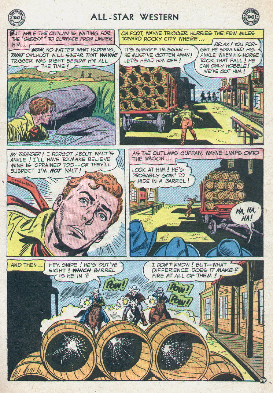 Read online All-Star Western (1951) comic -  Issue #90 - 7