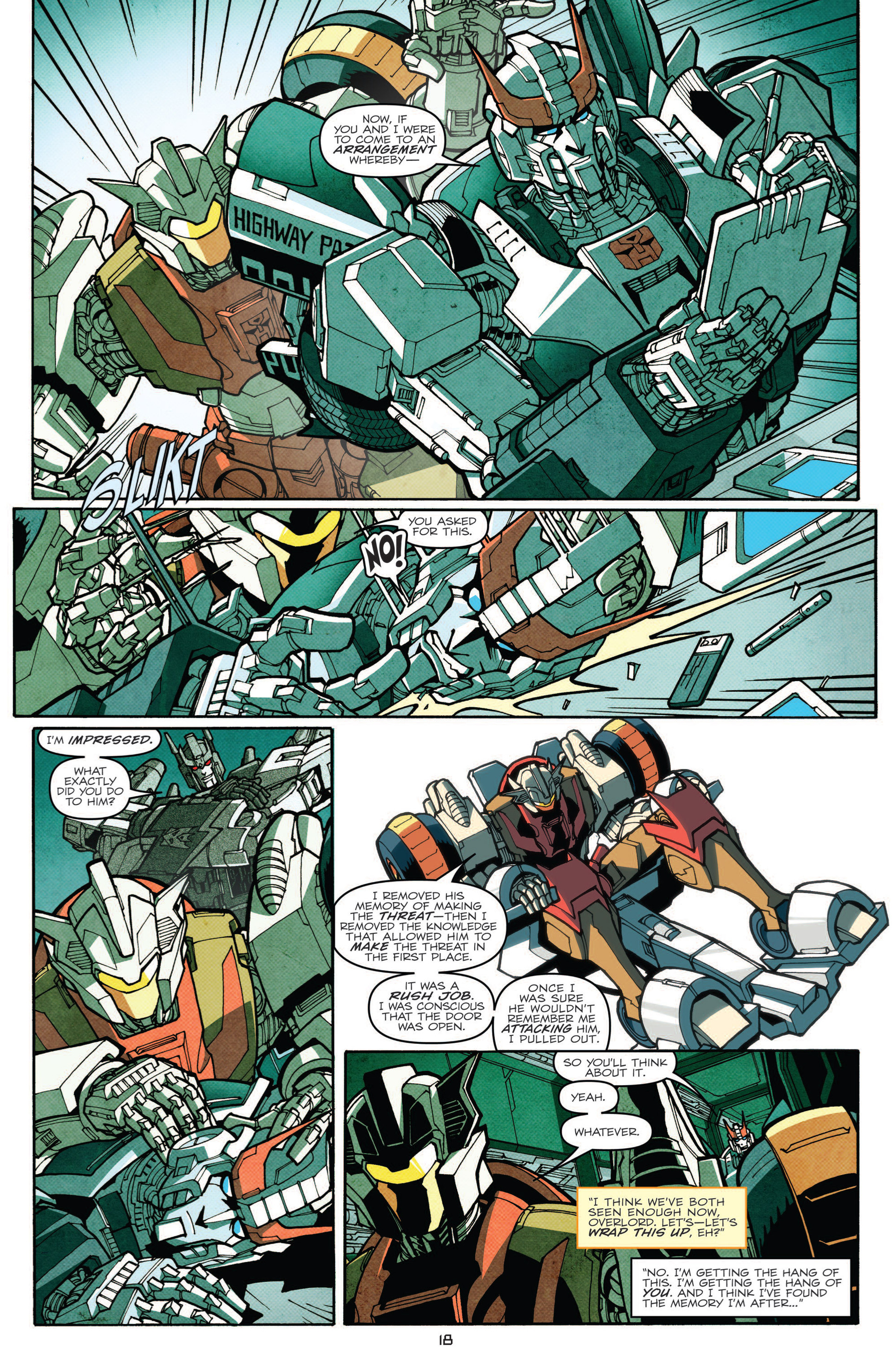 Read online The Transformers: More Than Meets The Eye comic -  Issue #14 - 21