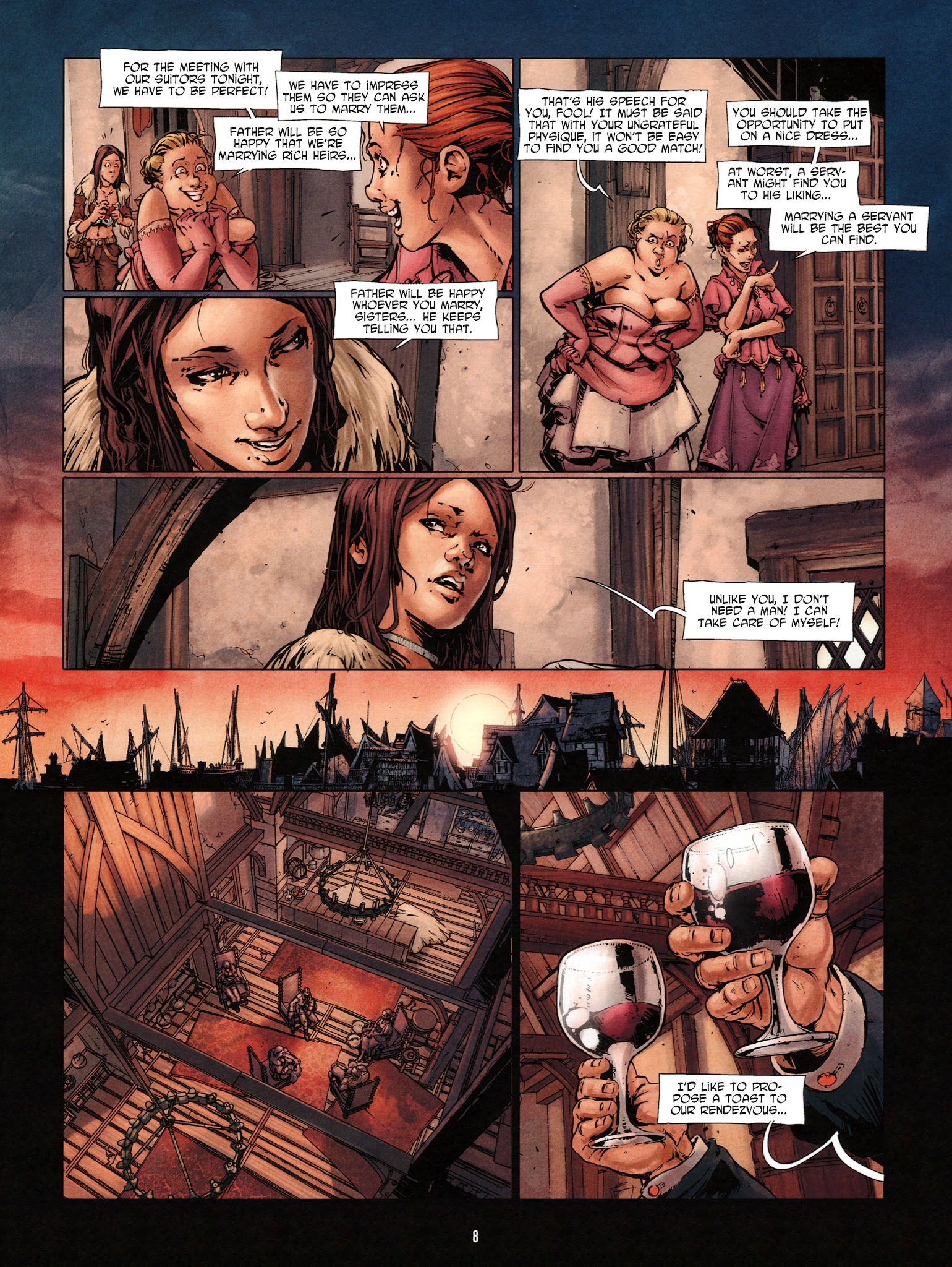 Read online Beauty and the Beast (2014) comic -  Issue #1 - 9