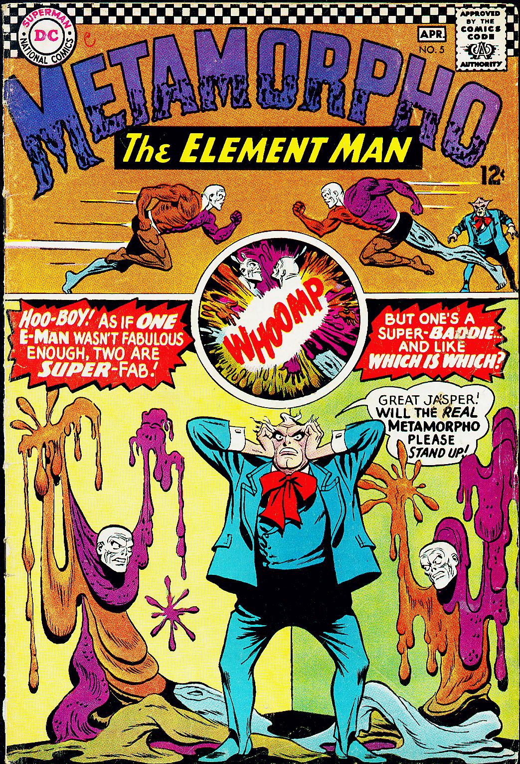 Read online Metamorpho comic -  Issue #5 - 1