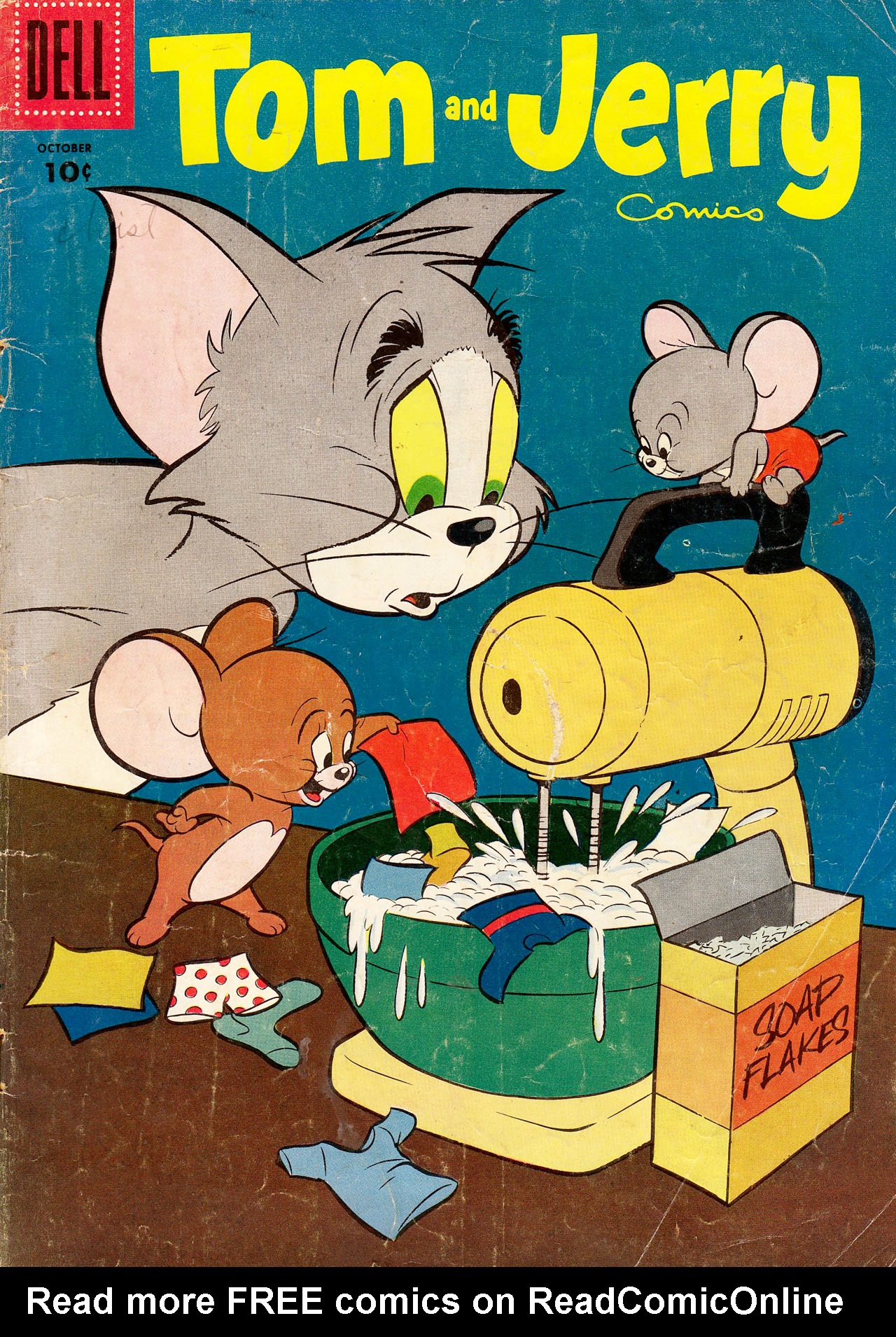 Read online Tom & Jerry Comics comic -  Issue #135 - 1