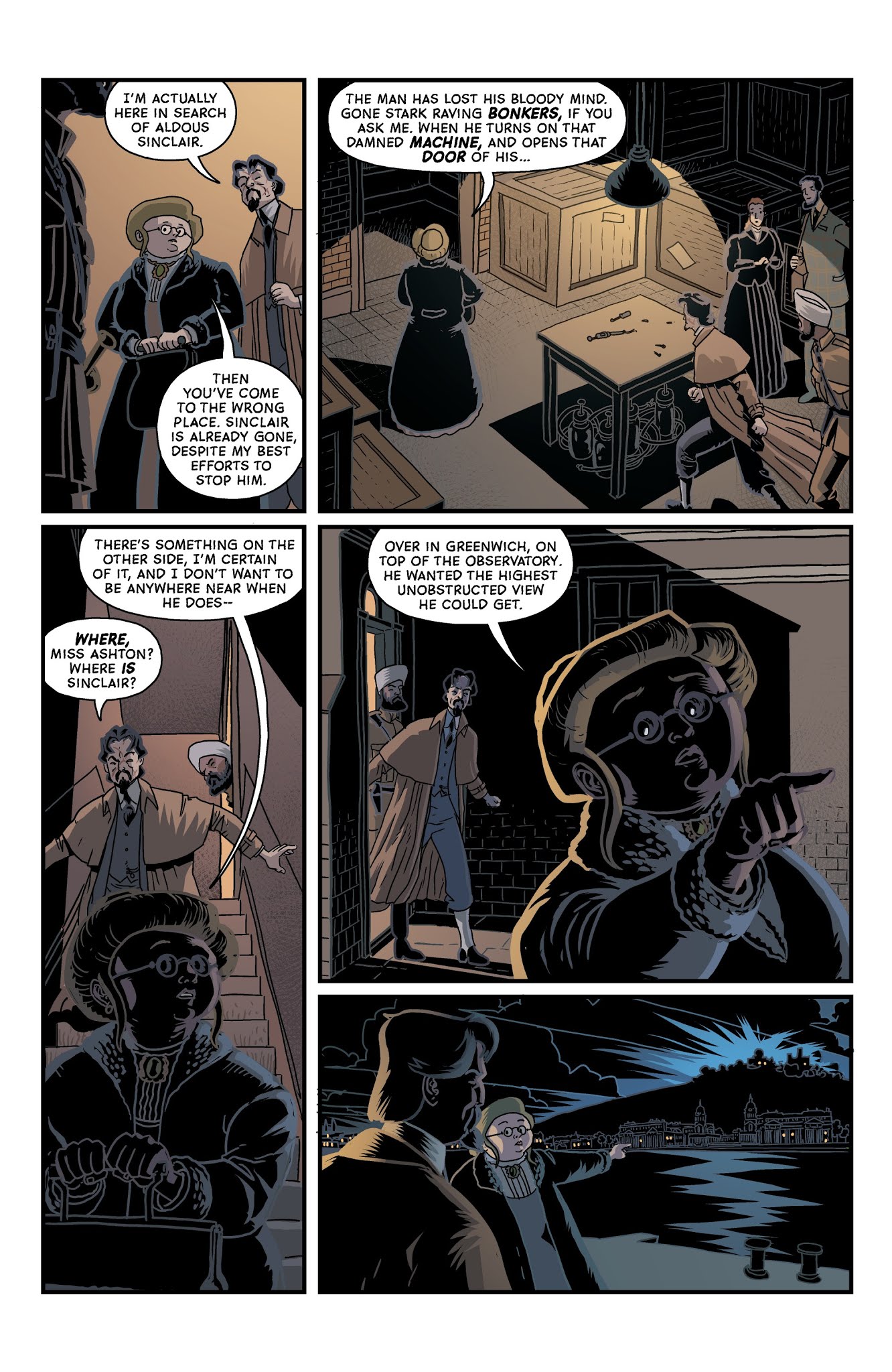 Read online Witchfinder: The Gates of Heaven comic -  Issue #4 - 21