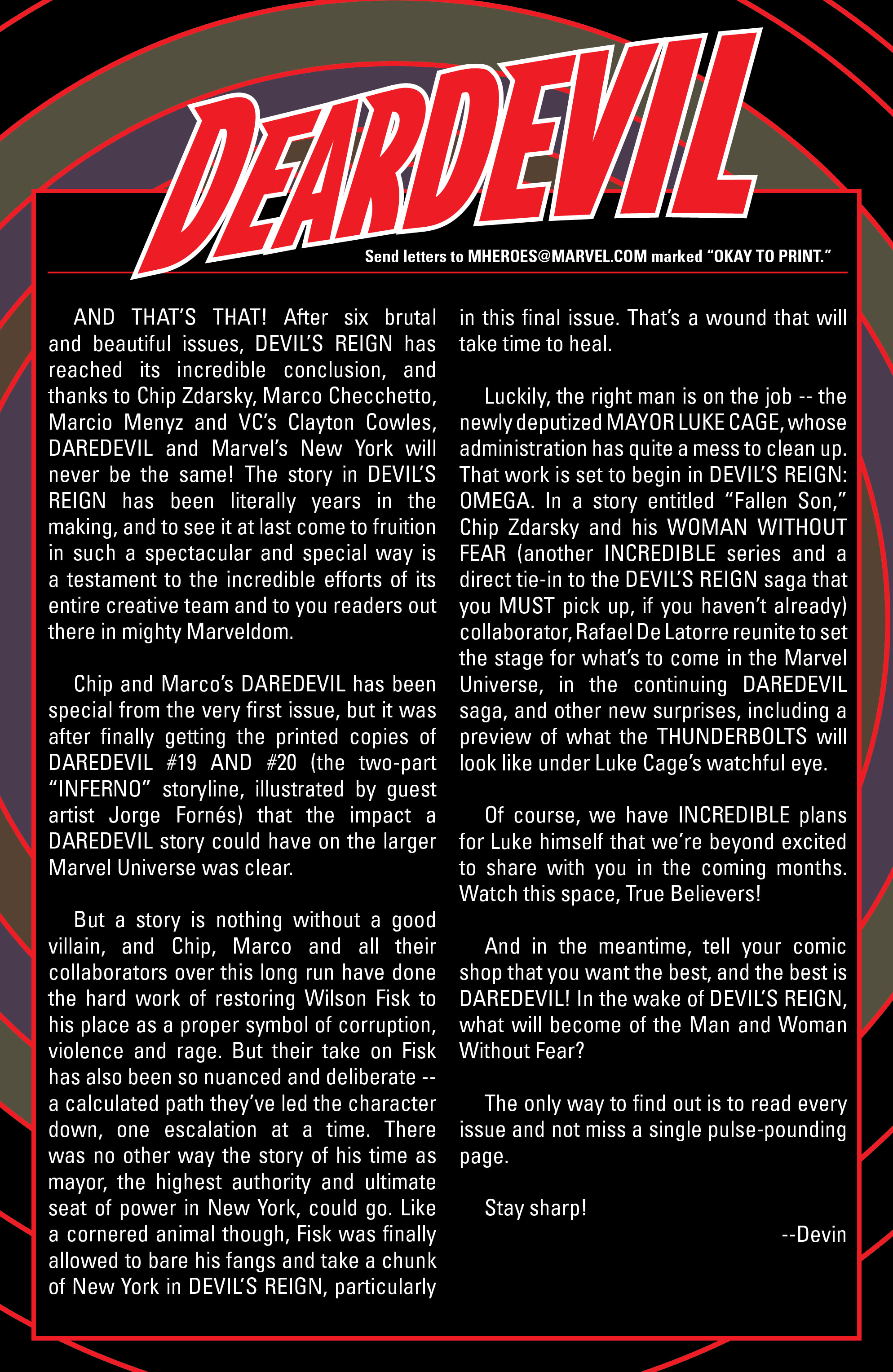 Read online Devil's Reign comic -  Issue #6 - 33