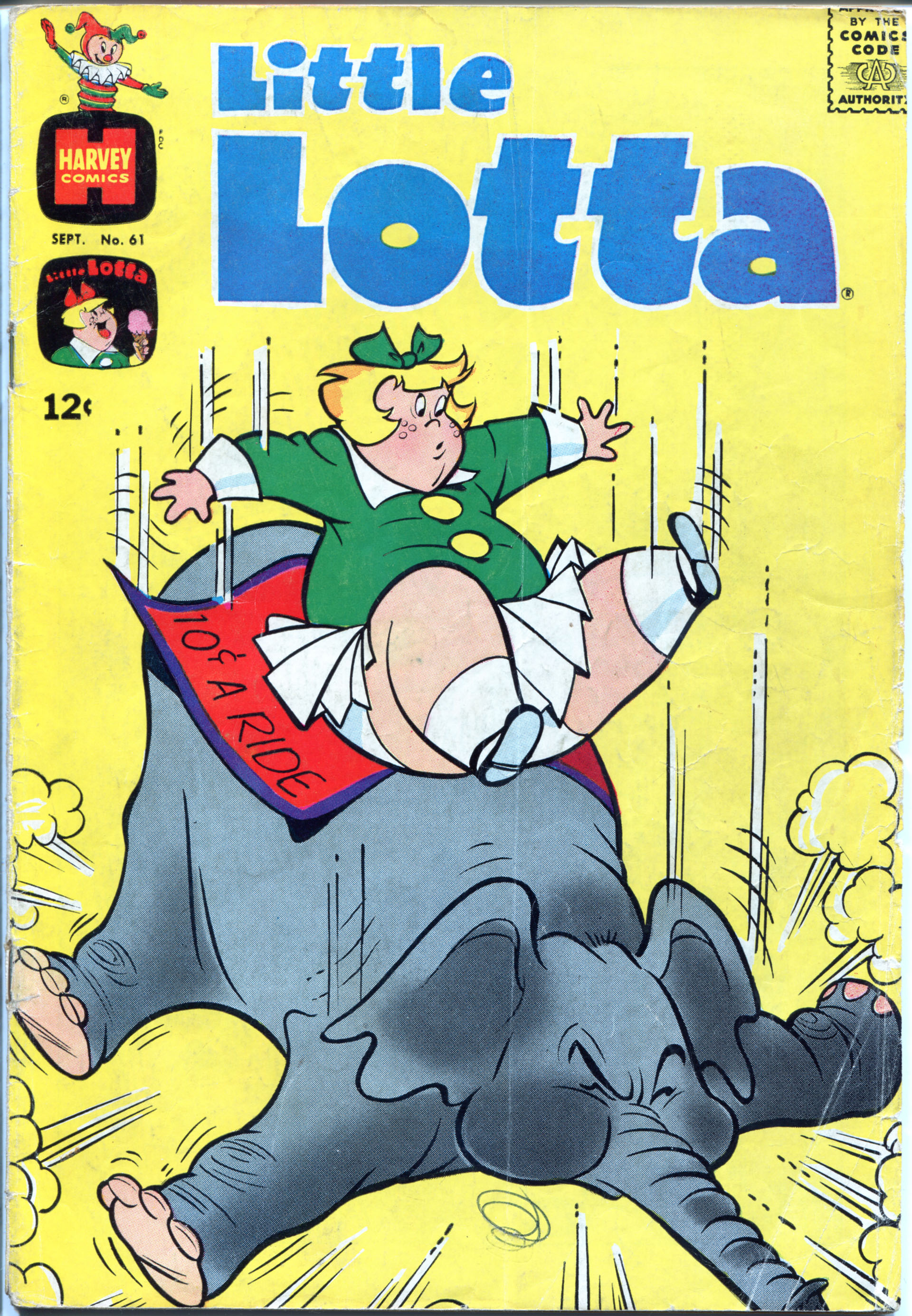 Read online Little Lotta comic -  Issue #61 - 1