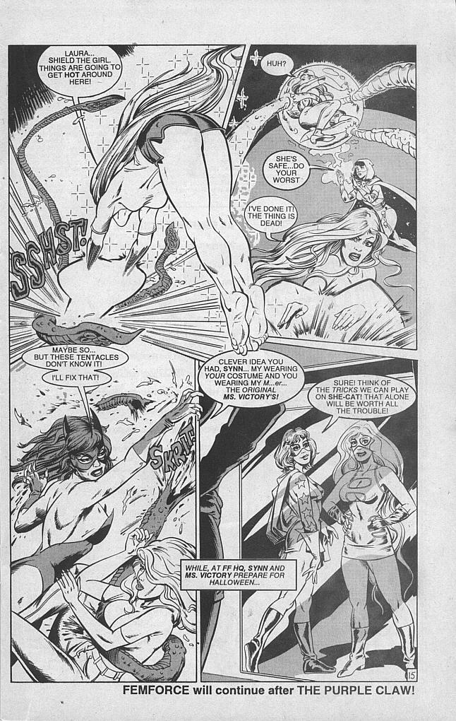 Read online Femforce comic -  Issue #42 - 17