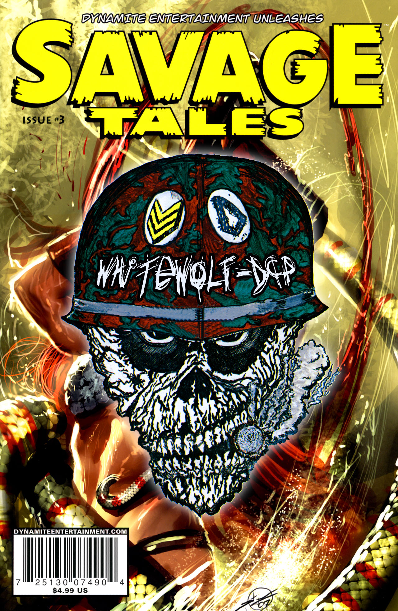 Read online Savage Tales (2007) comic -  Issue #3 - 38