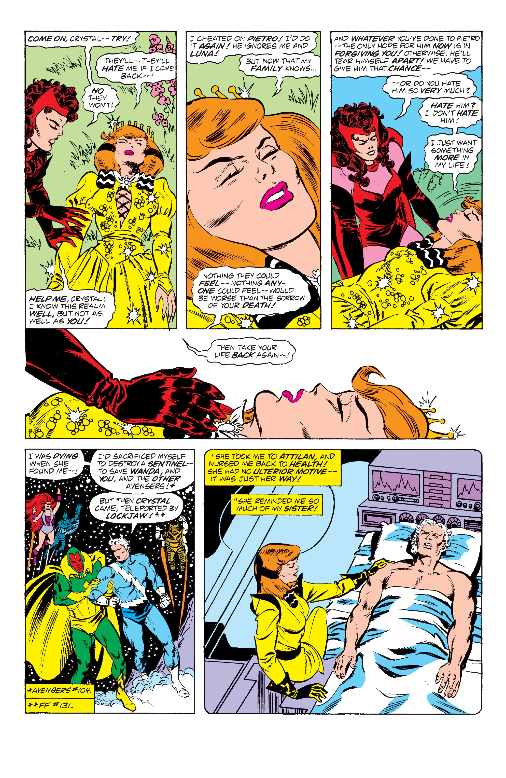 Read online Vision & The Scarlet Witch: The Saga of Wanda and Vision comic -  Issue # TPB (Part 4) - 97