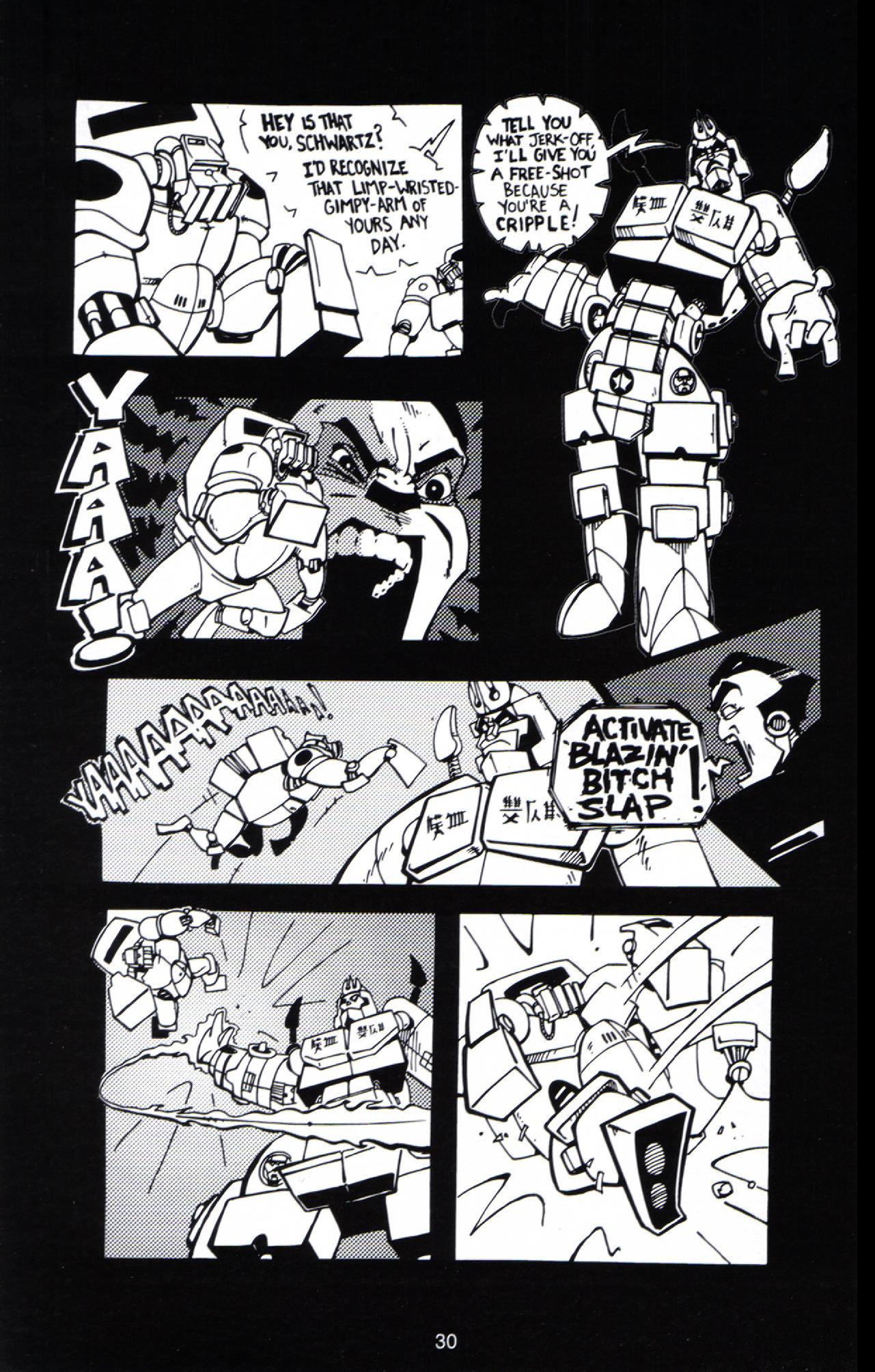 Read online La Cosa Nostroid comic -  Issue #1 - 32