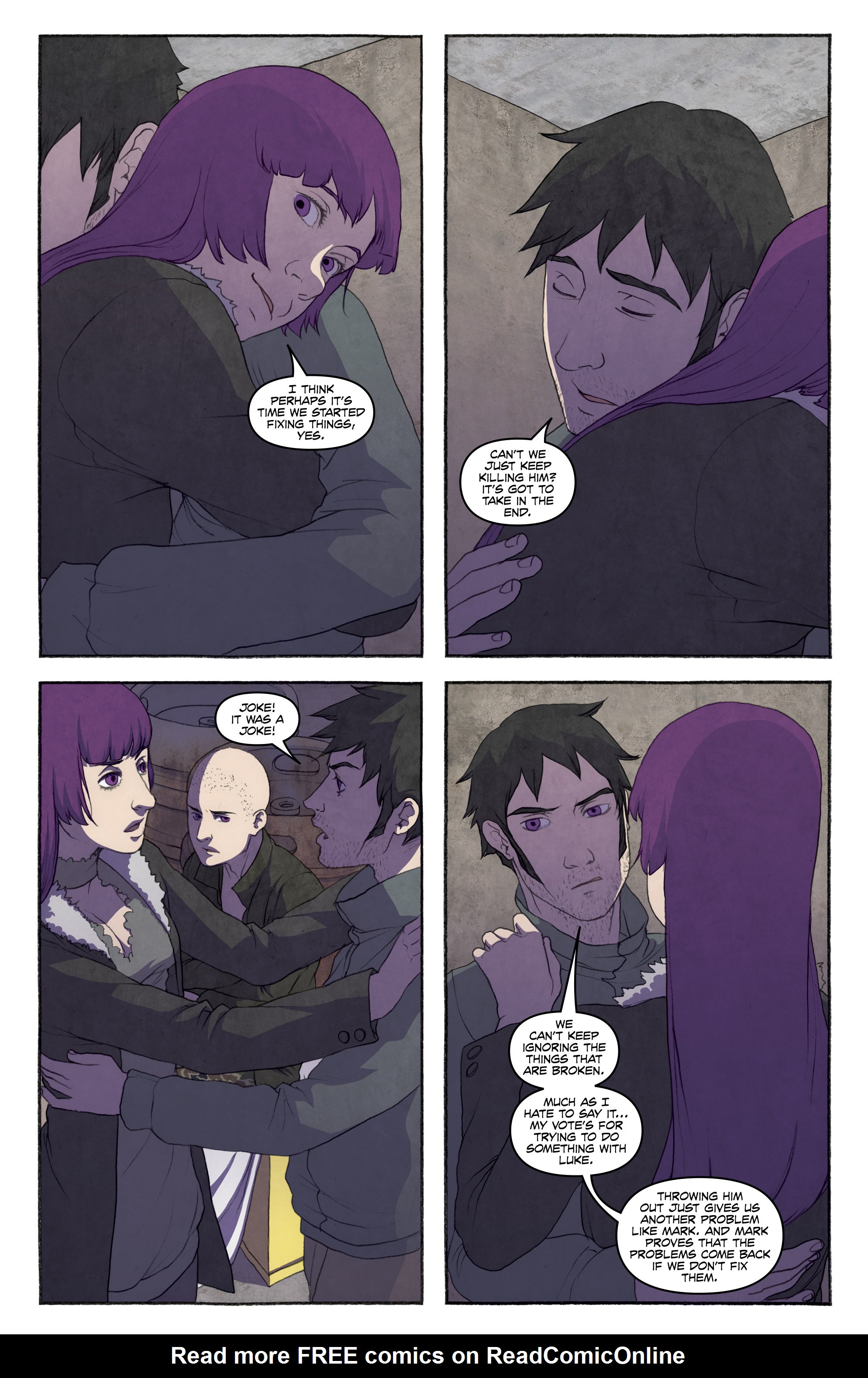 Read online FreakAngels comic -  Issue #6 - 33