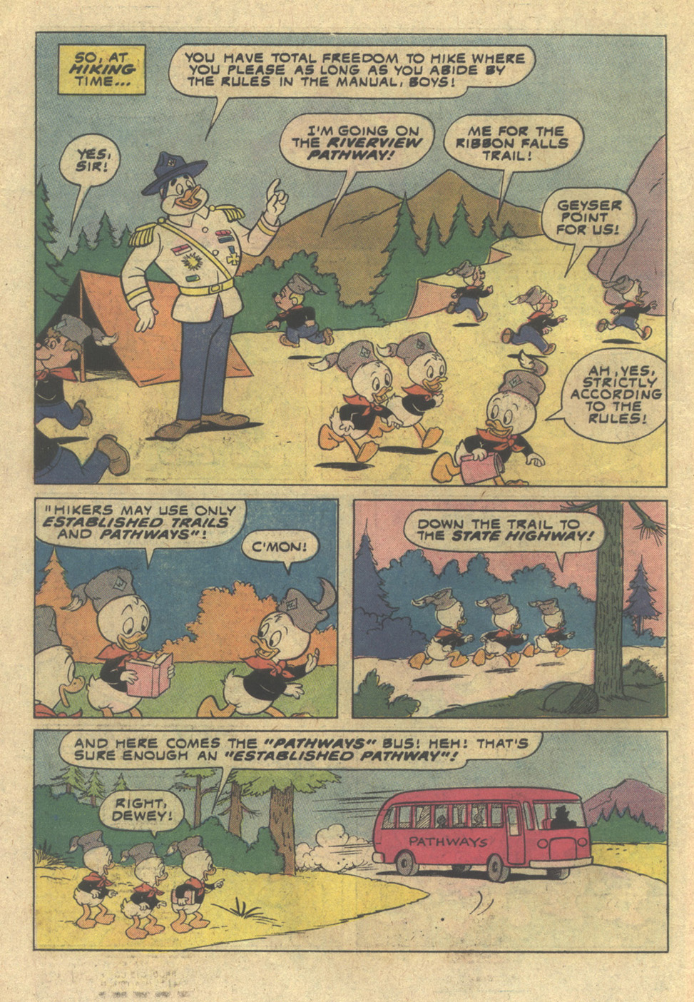 Read online Huey, Dewey, and Louie Junior Woodchucks comic -  Issue #30 - 6