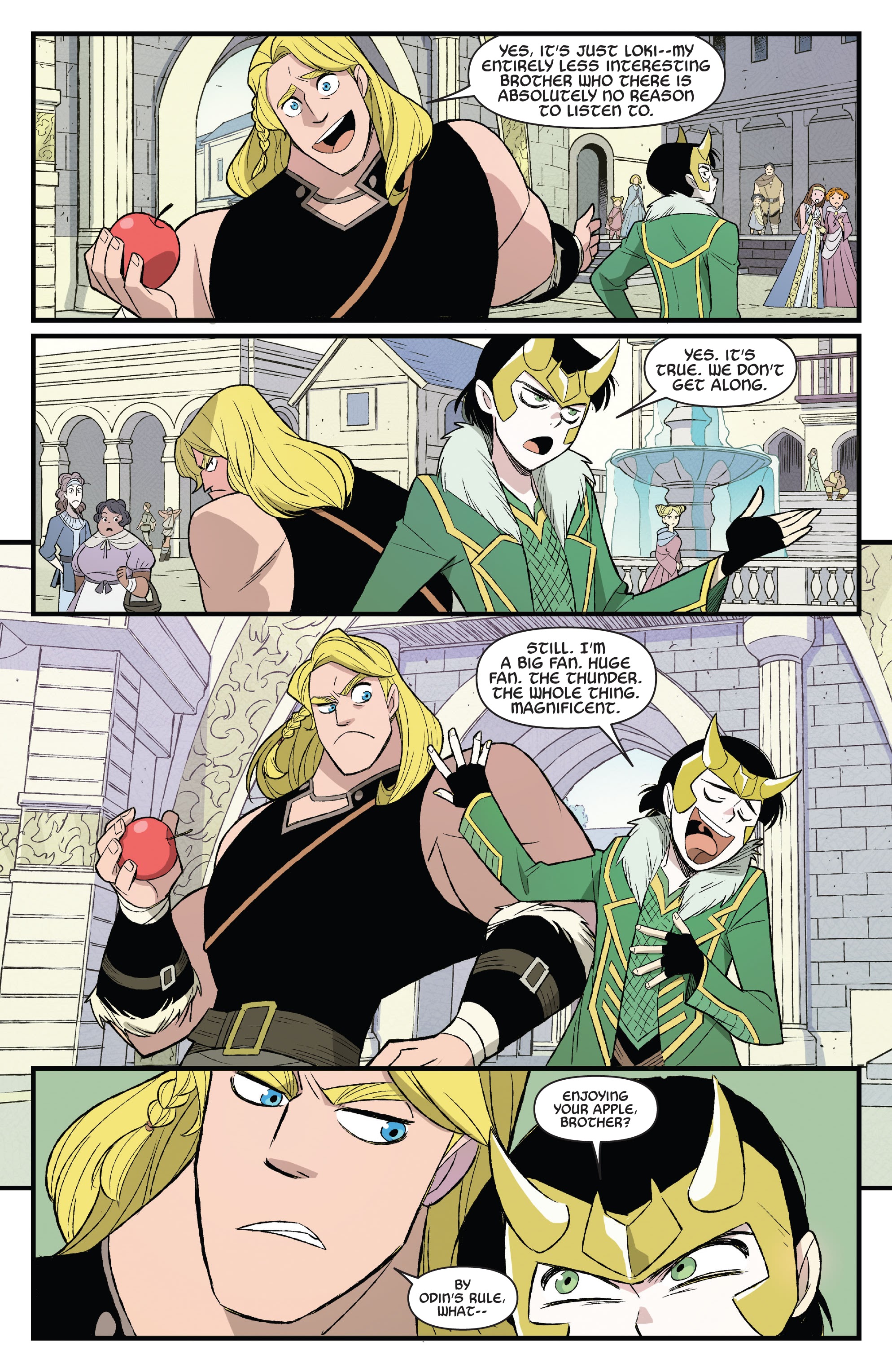 Read online Thor & Loki: Double Trouble comic -  Issue #1 - 7