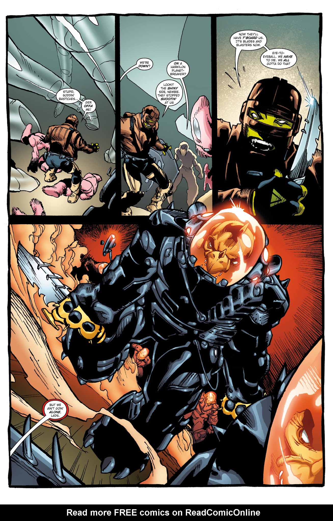 Read online Alien Legion: Uncivil War comic -  Issue # TPB - 80
