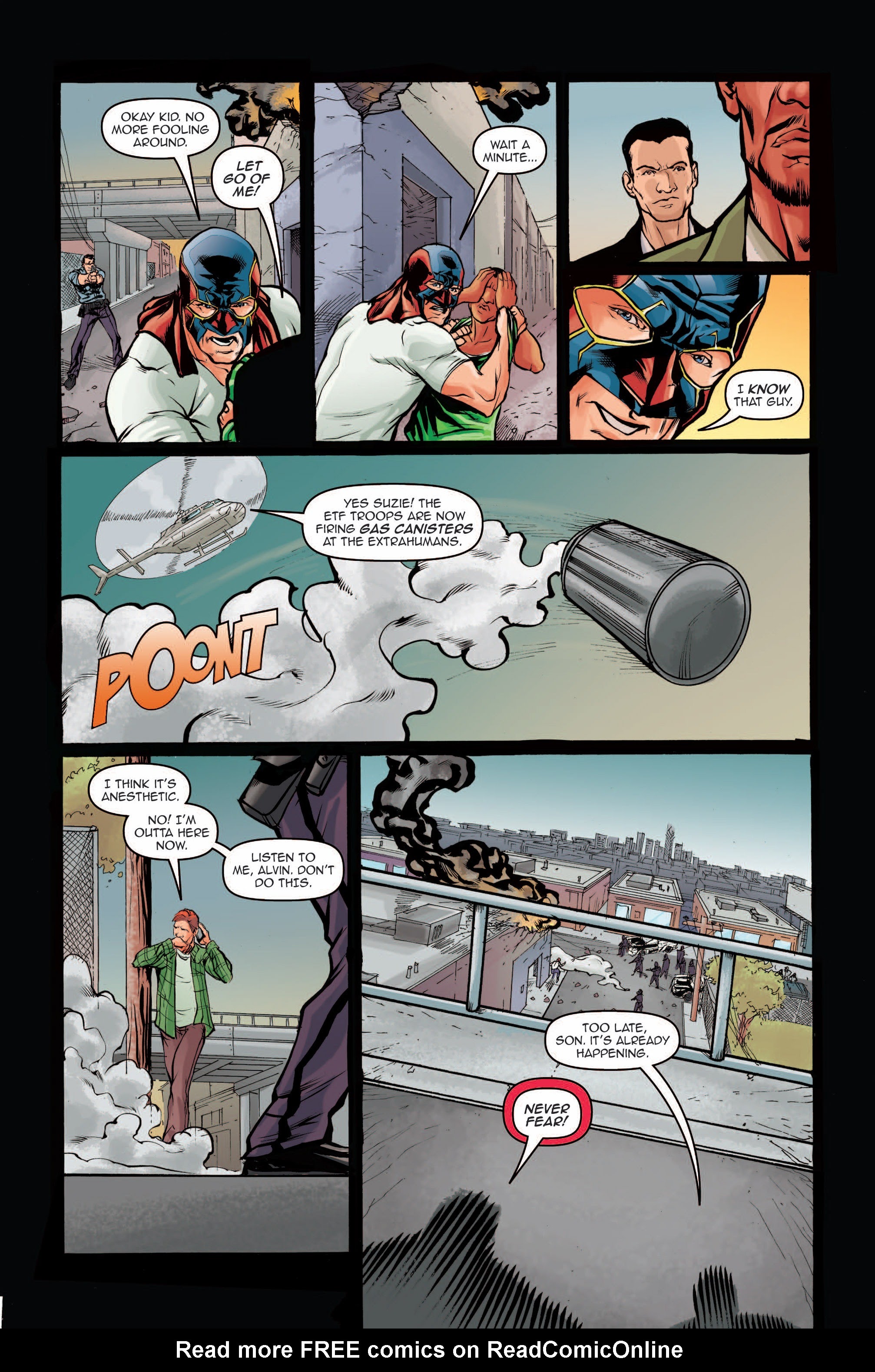 Read online The F1rst Hero comic -  Issue #3 - 10