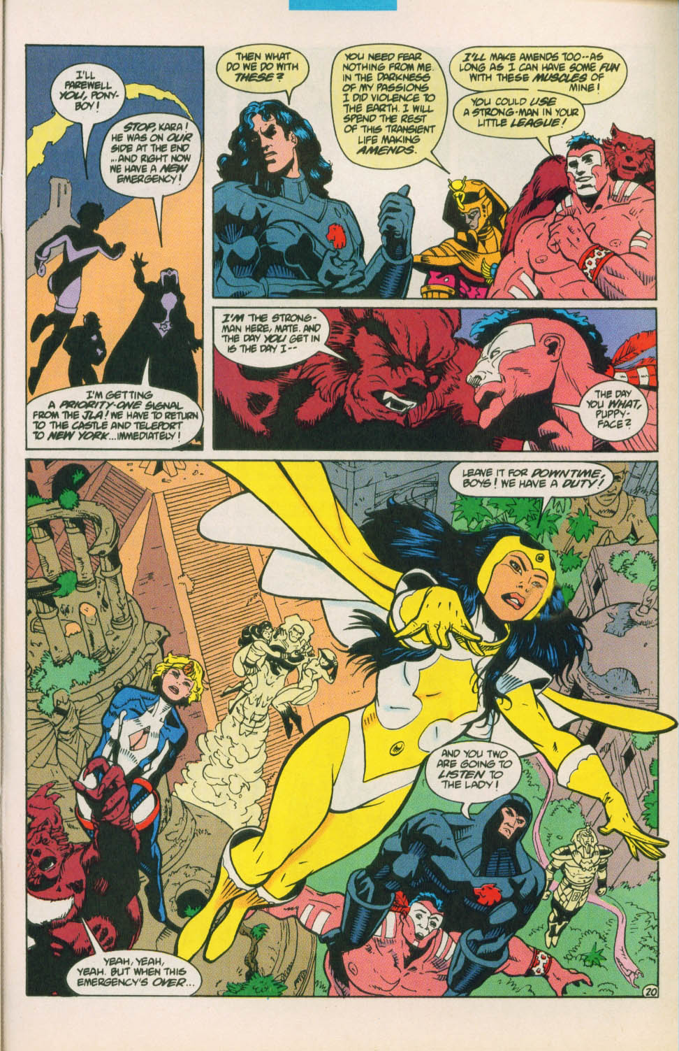 Read online Justice League International (1993) comic -  Issue #64 - 21