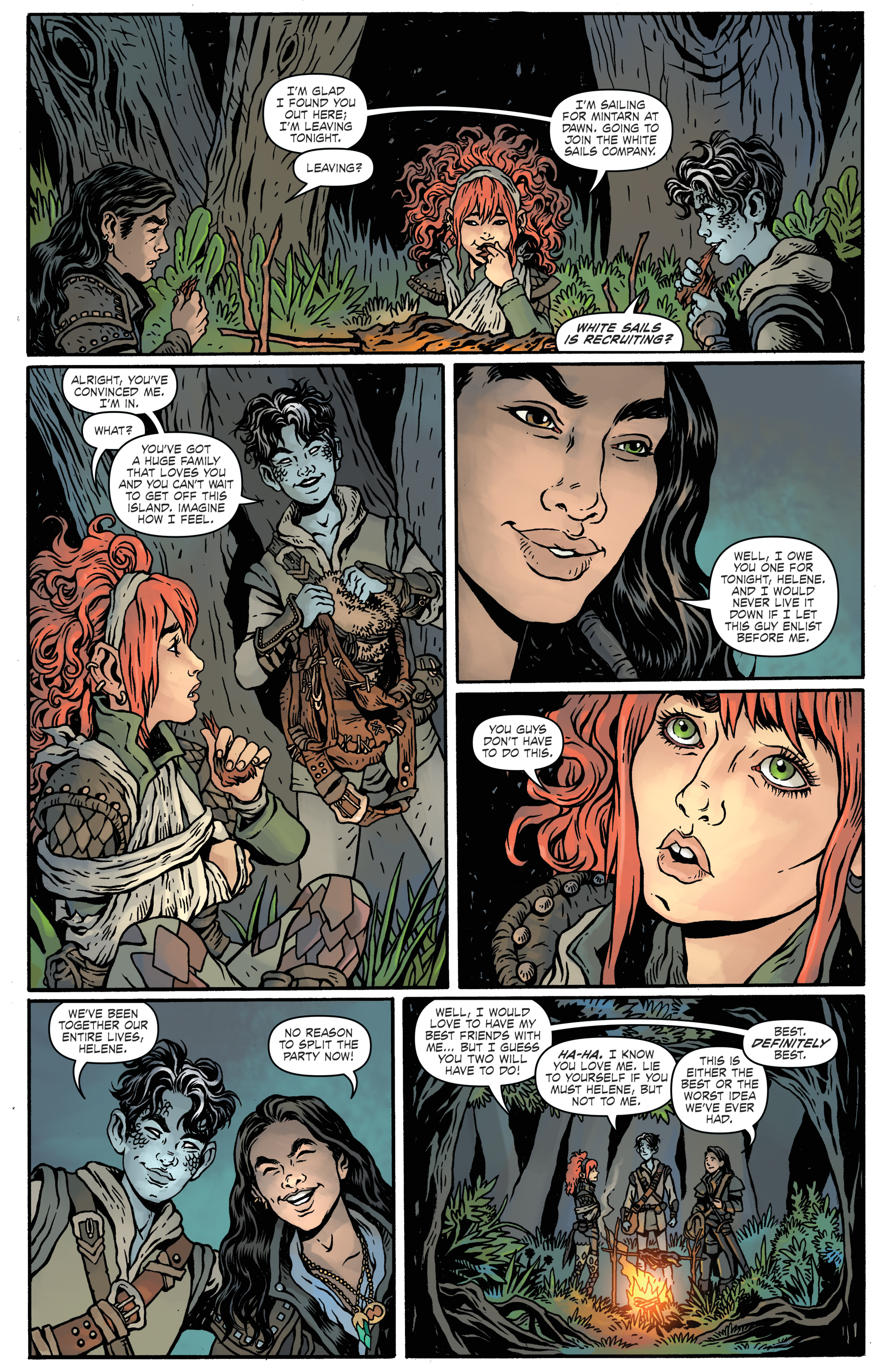 Read online Dungeon & Dragons: A Darkened Wish comic -  Issue # _TPB - 15