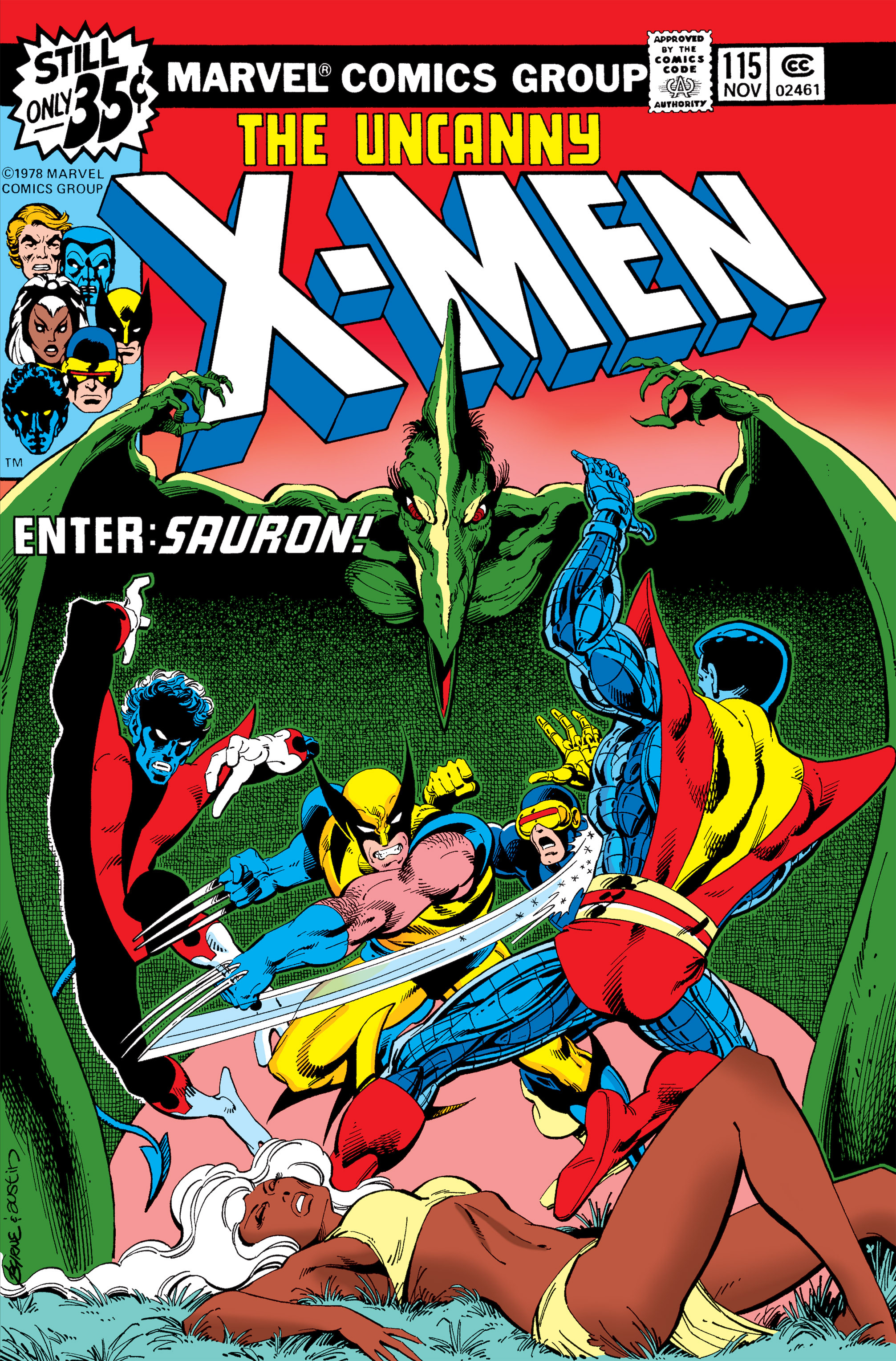 Read online Uncanny X-Men (1963) comic -  Issue #115 - 1