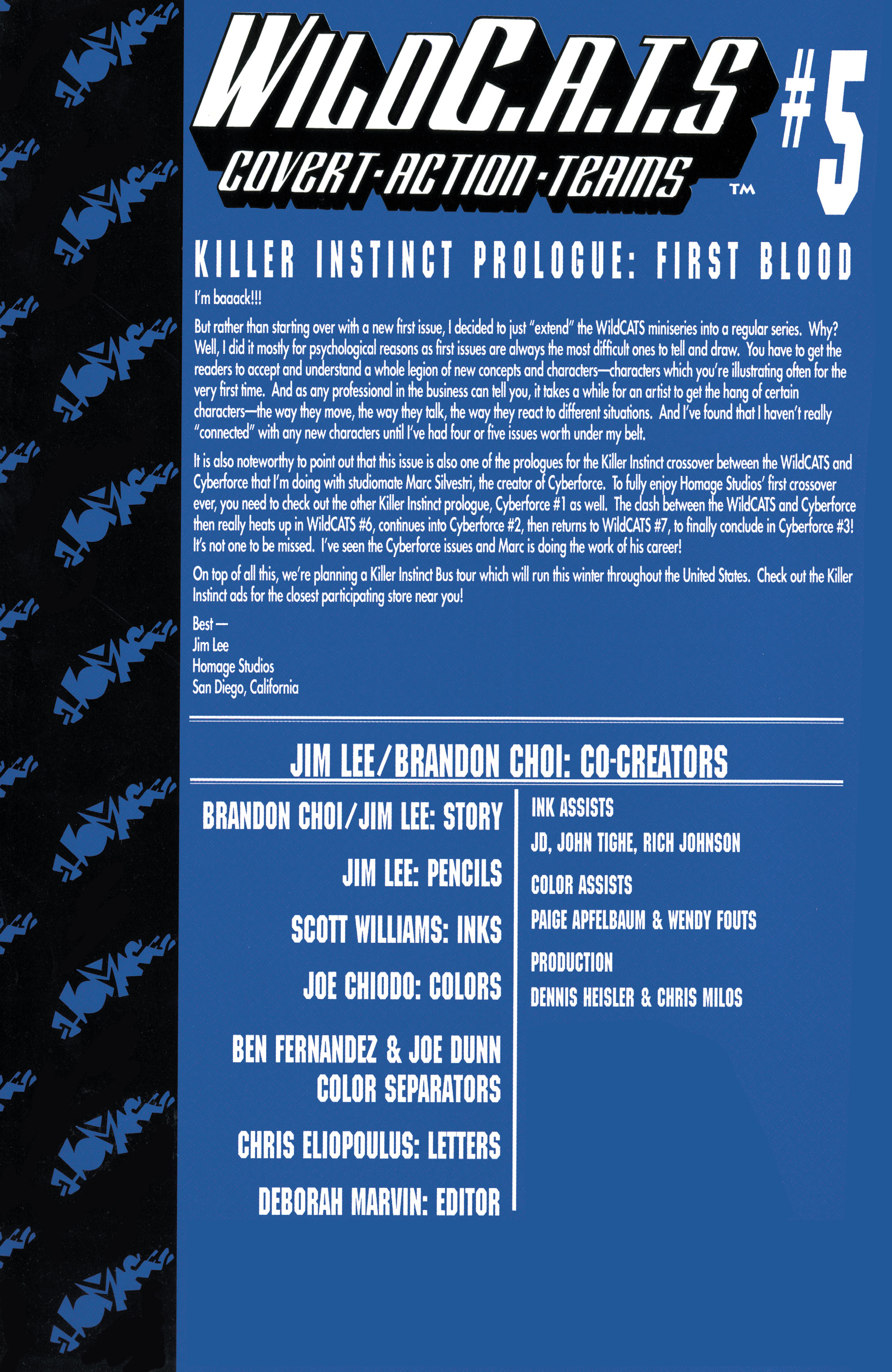 Read online WildC.A.T.s: Covert Action Teams comic -  Issue #5 - 2
