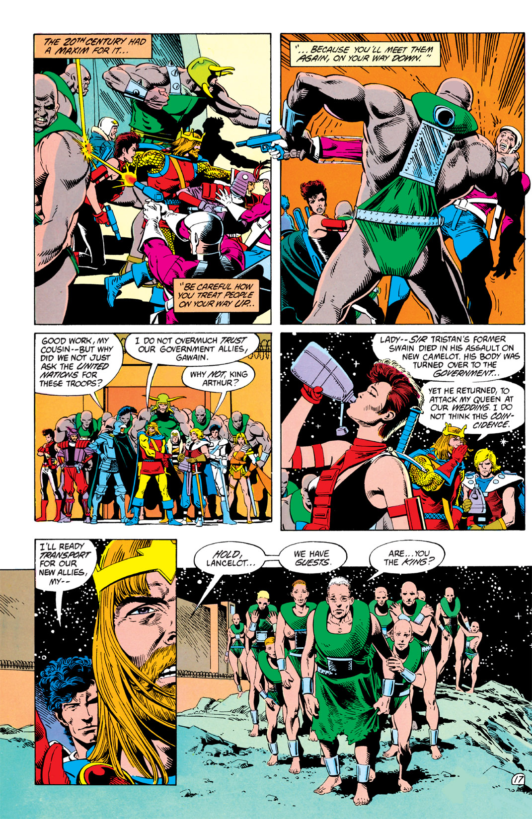 Read online Camelot 3000 comic -  Issue #7 - 18