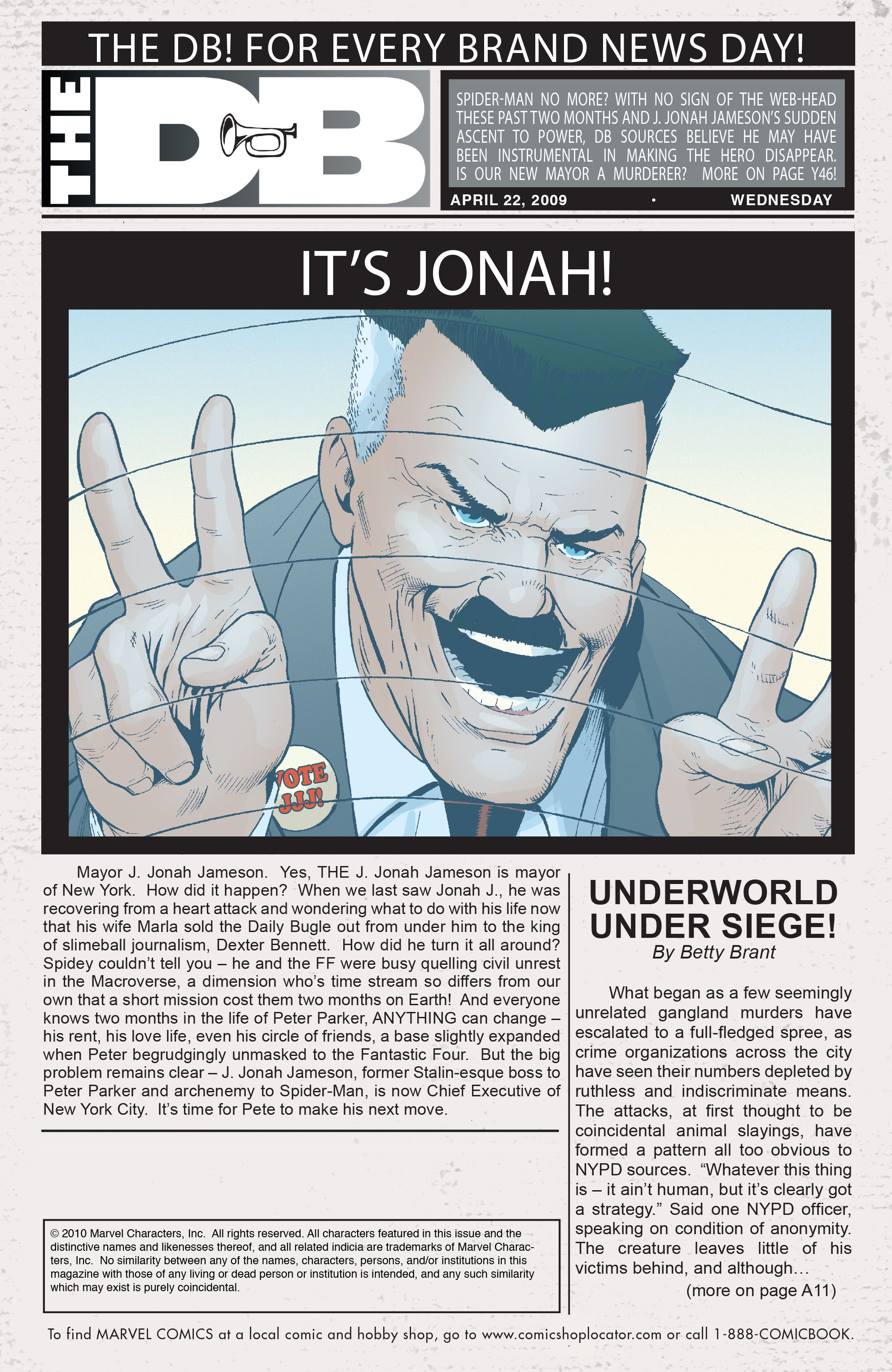 Read online The Amazing Spider-Man (1963) comic -  Issue #592 - 2